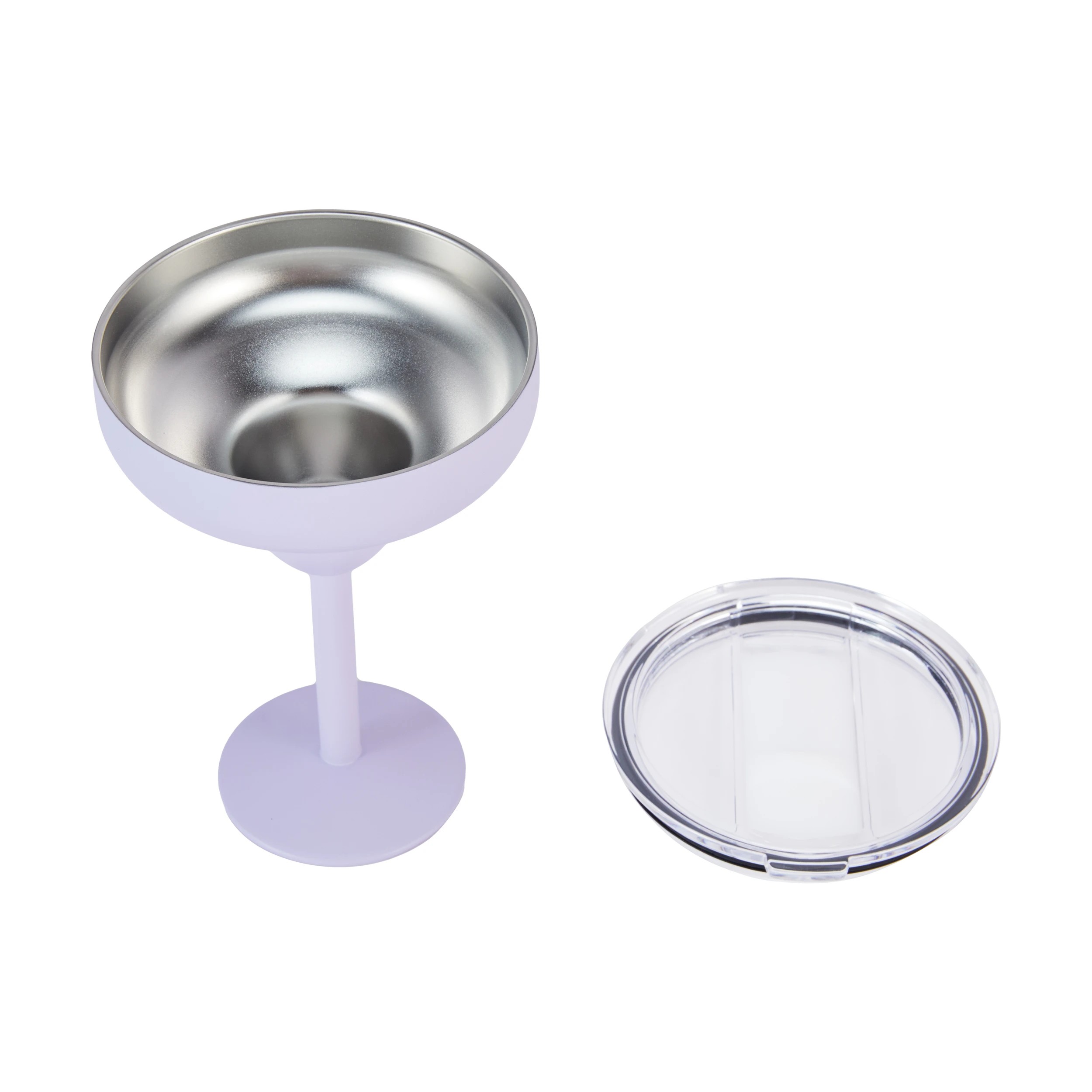 5 Double Wall Cocktail Glass - Lilac, 5 of 7