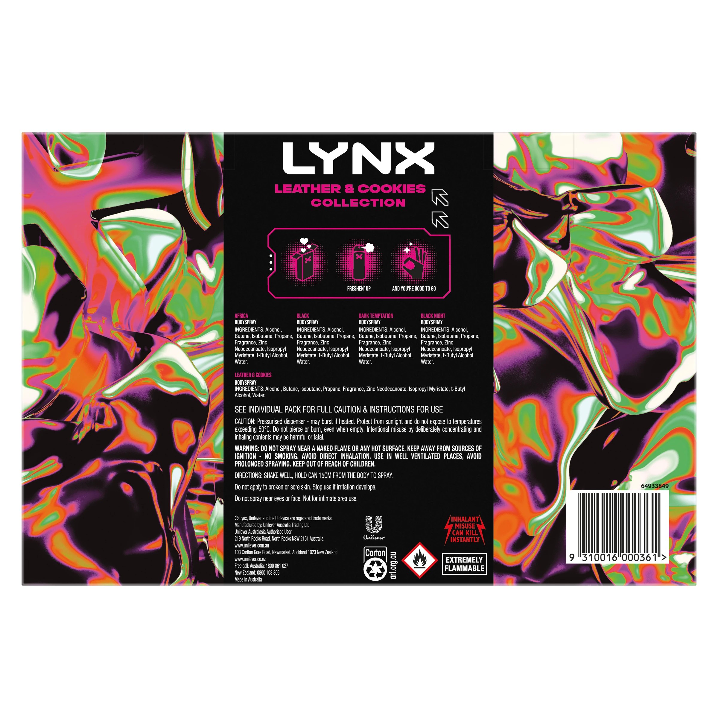 2 LYNX Leather and Cookies Collection Gift Set, 2 of 3