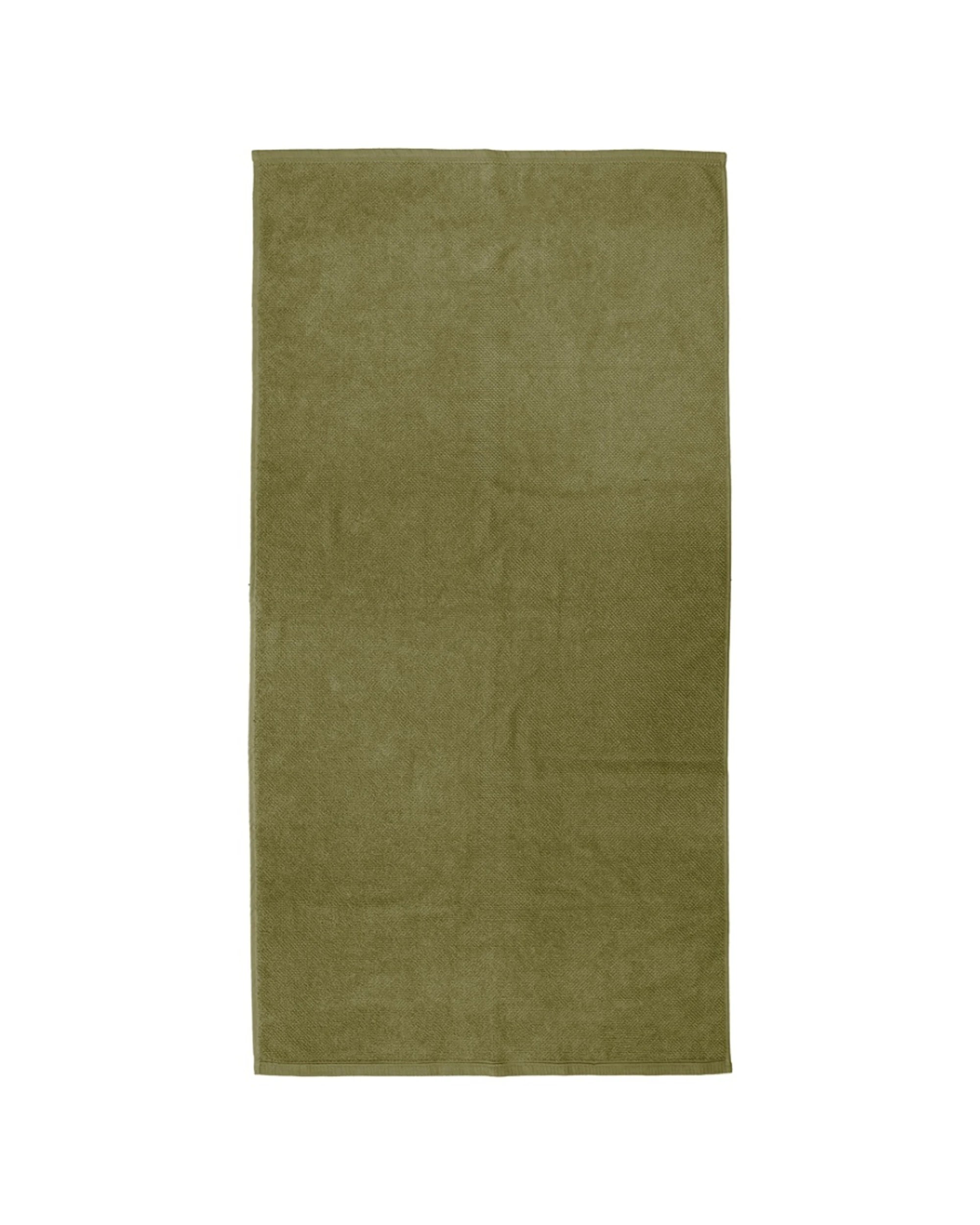 4 Bambury Angove 600gsm Soft Absorbent Cotton Bath Sheet 2PK 80x160cm - Green, 4 of 5
