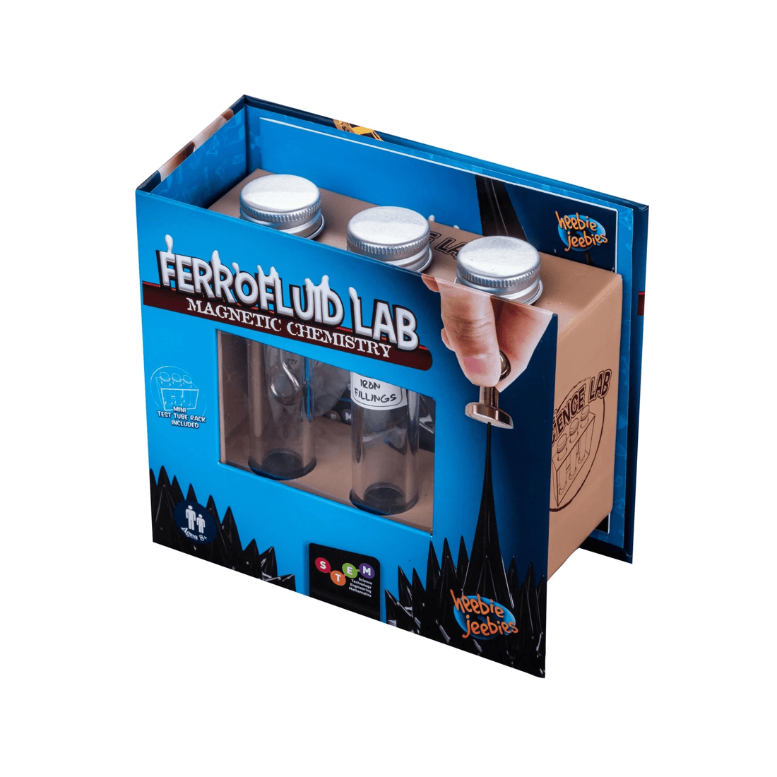 6 Heebie Jeebies Ferrofluid Lab Magnetic Chemistry Science Kit, 6 of 7