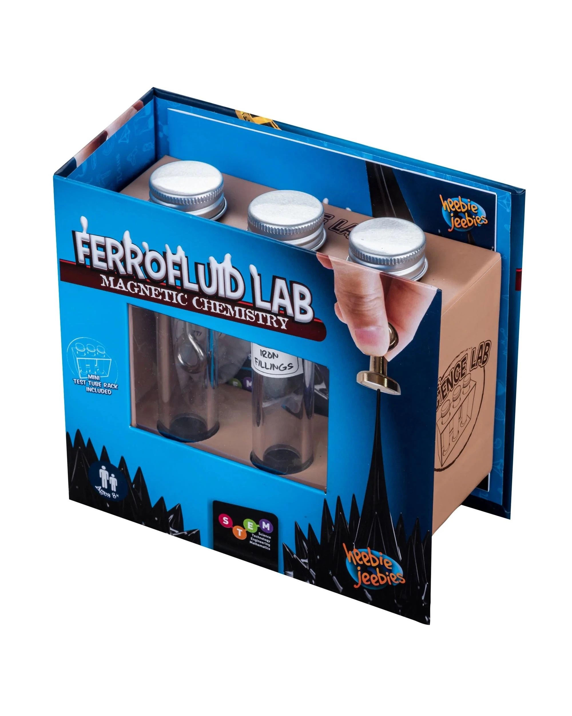 6 Heebie Jeebies Ferrofluid Lab Magnetic Chemistry Science Kit, 6 of 7