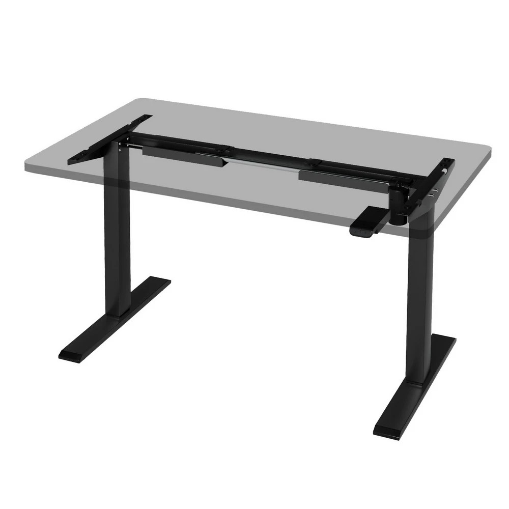 1 Artiss Standing Desk Frame Only Motorised - Black, 1 of 5