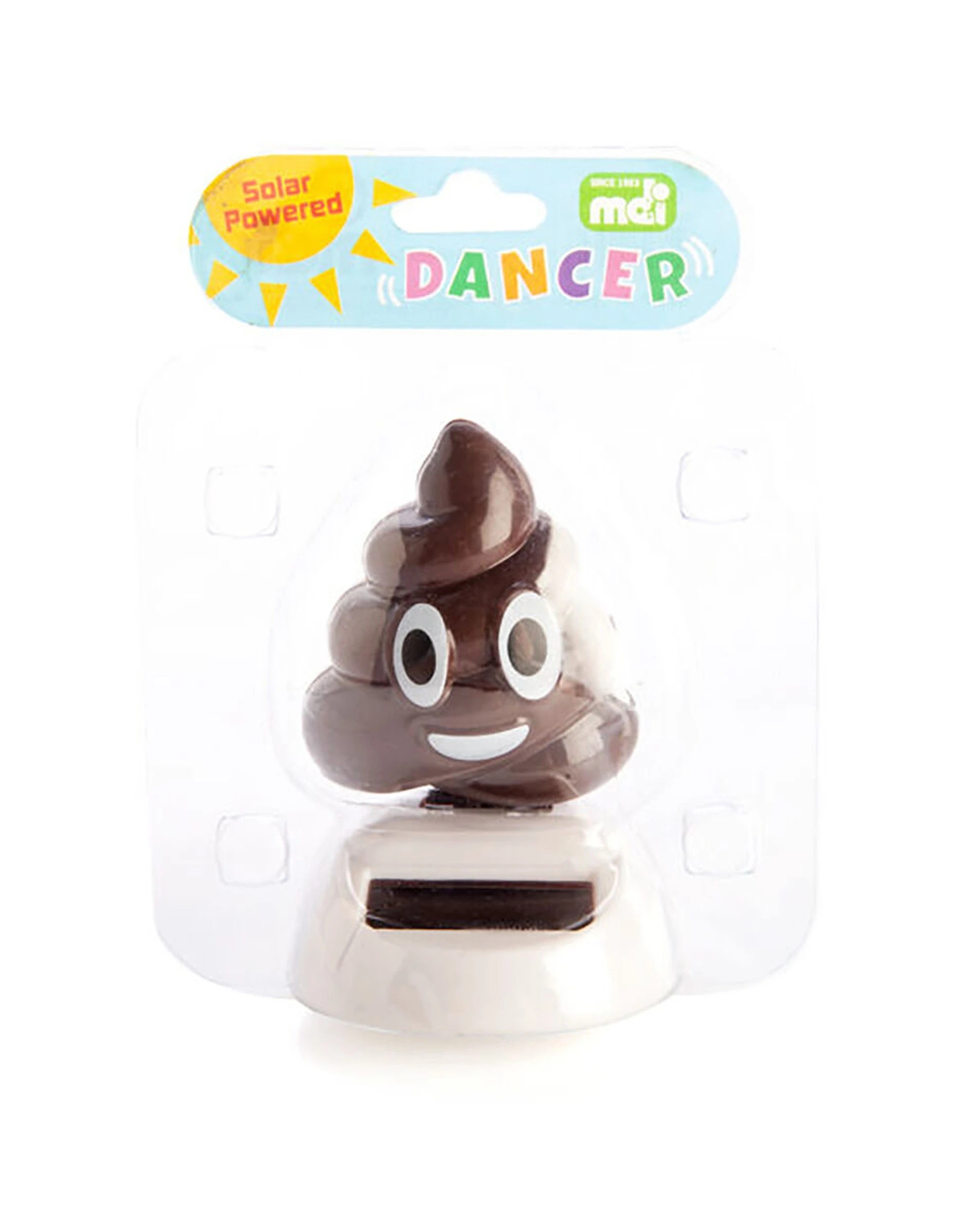 3 Koolface Solar Dancing Poo Desk & Car Dashboard Figure Toy - Brown, 3 of 3