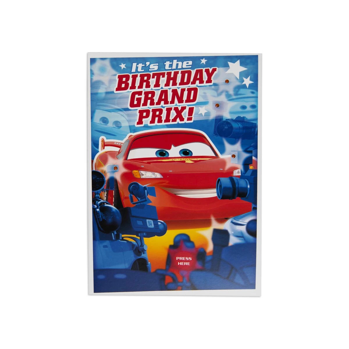 2 Hallmark Disney Pixar Cars Interactive Birthday Card For Boy - Lightening McQueen, 2 of 4
