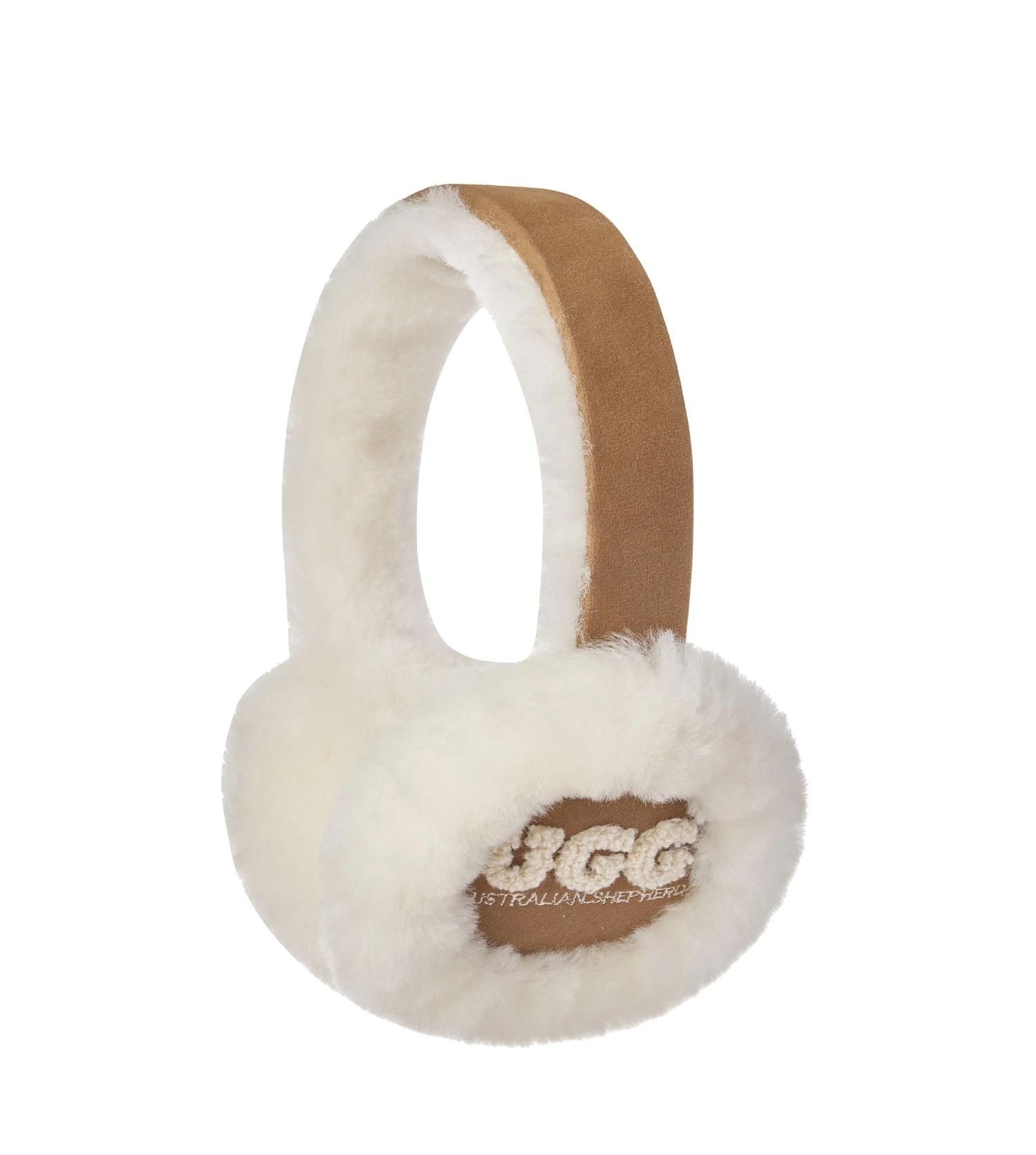 1 Australian Shepherd UGG Kids Cloud Earmuff CHESTNUT, 1 of 5