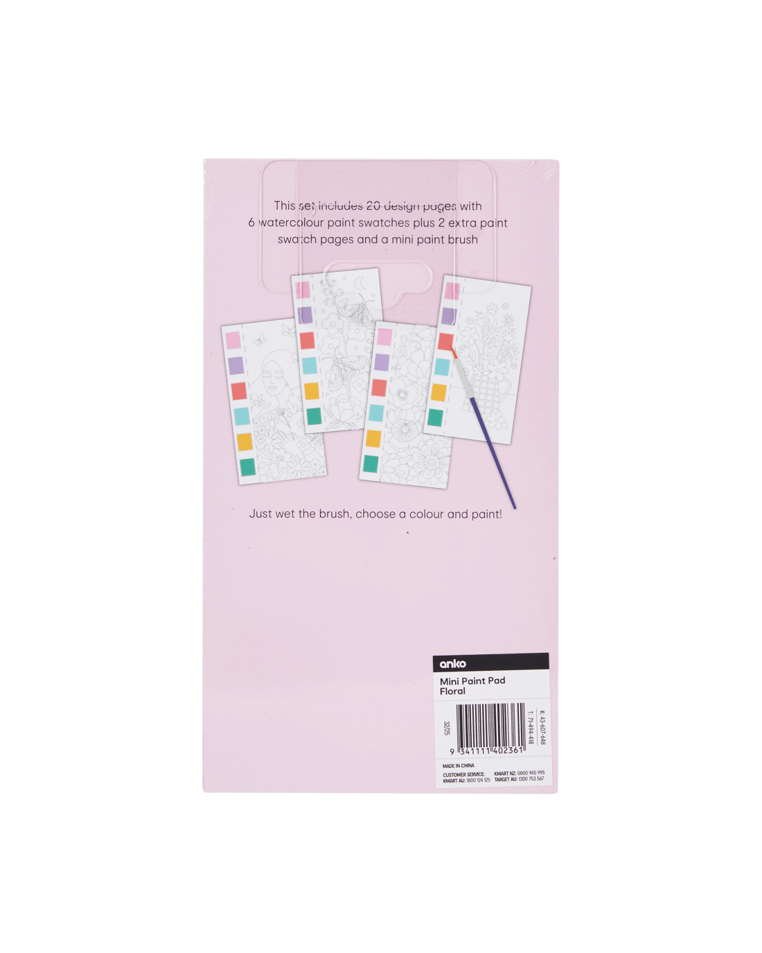 5 Mini Paint Pad - Birds, 5 of 5