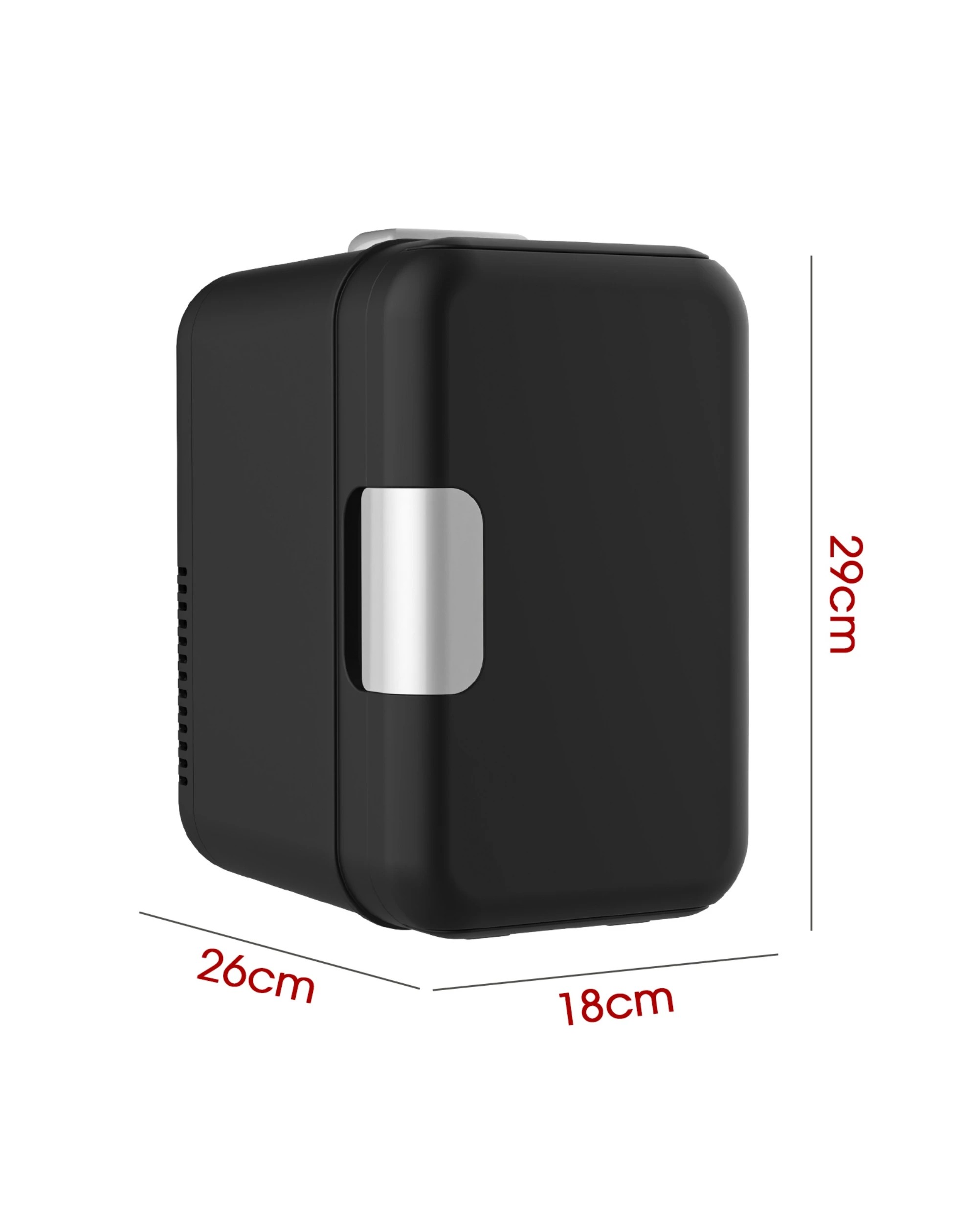 2 Advwin 4L Mini Fridge for Bedroom - Black, 2 of 8