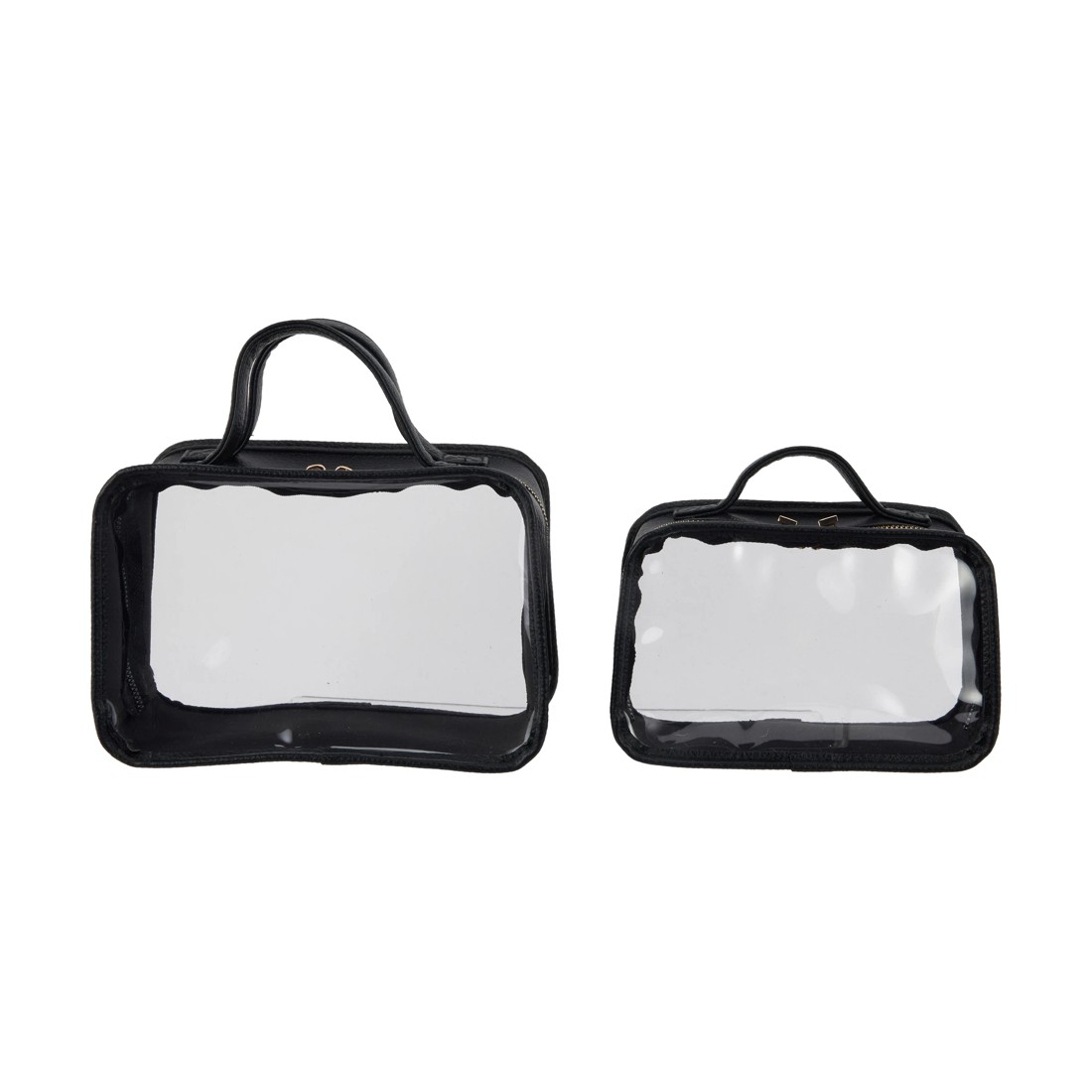 3 OXX Cosmetics 2 Piece Makeup Bags - Black, 3 of 6