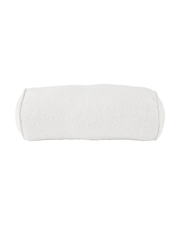 Bolster Boucle Cushion - White