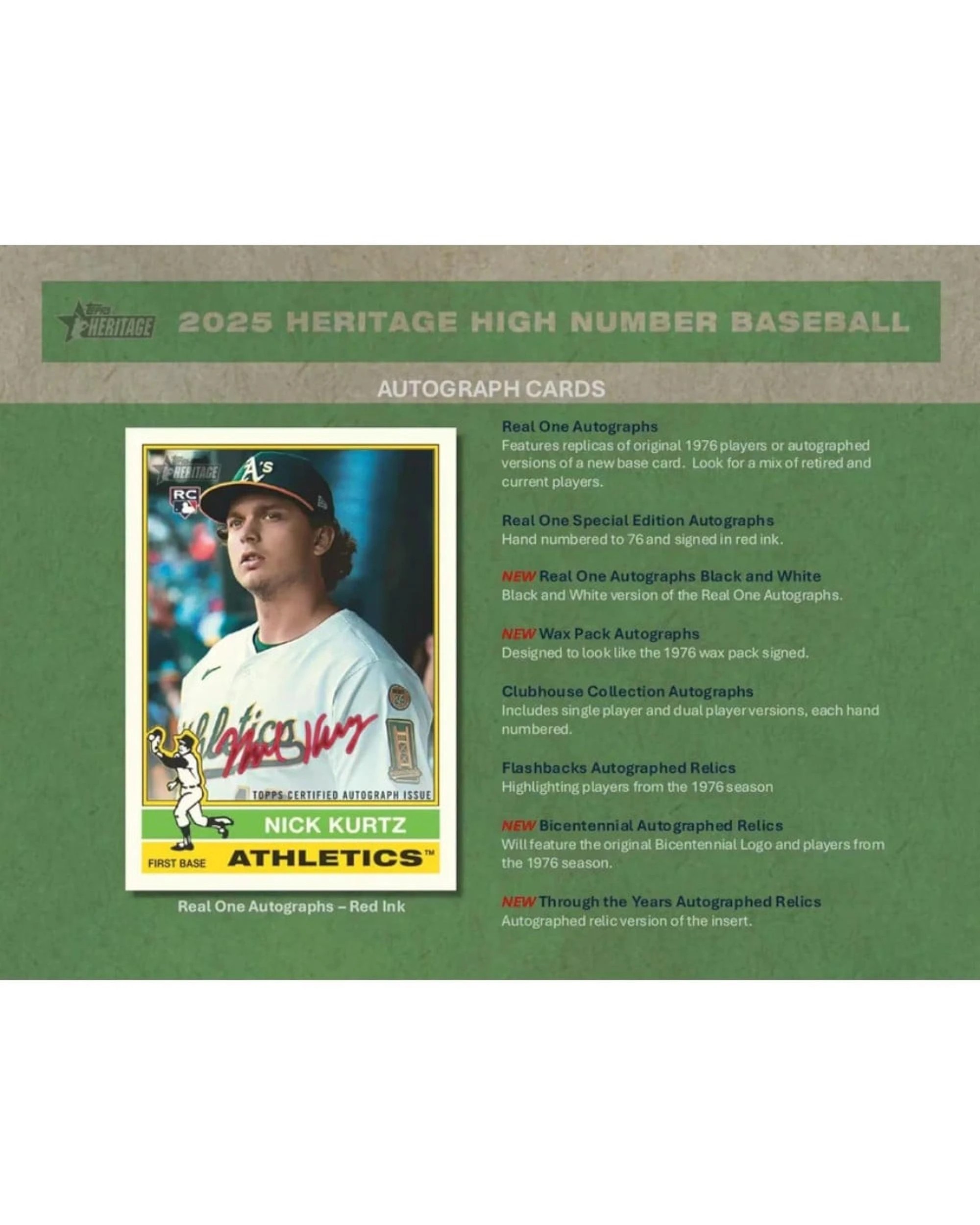 5 Topps 2025 MLB Baseball Heritage High Number Hobby Box, 5 of 6