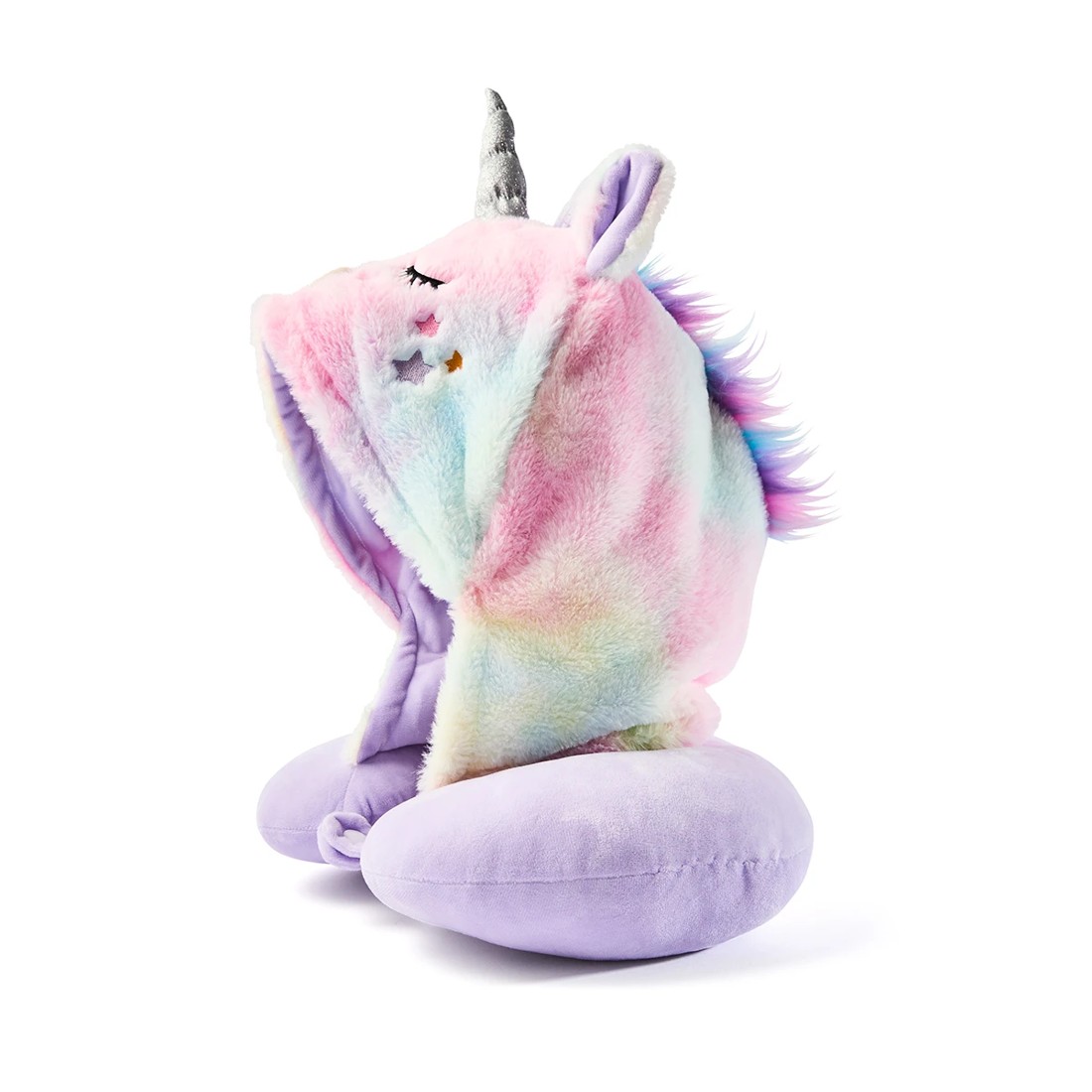 5 Plush Hood Pillow - Unicorn, 5 of 10