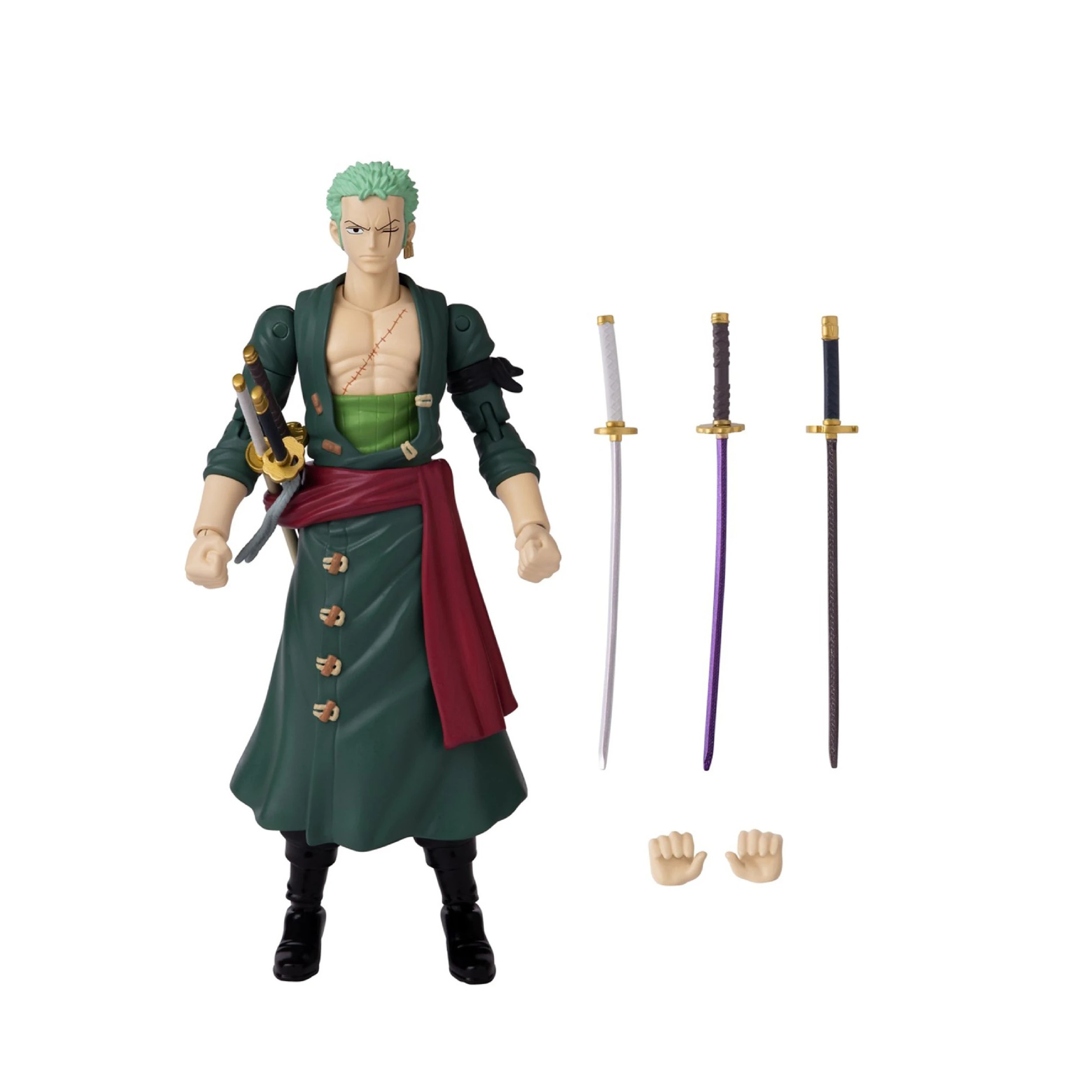 4 Anime Heroes One Piece Figurine - Assorted, 4 of 7