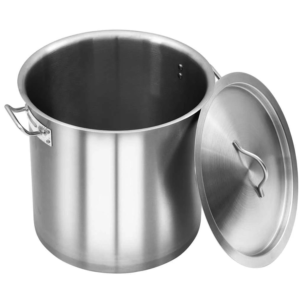 3 Vidaxl Soup Pot - Silver, 3 of 7