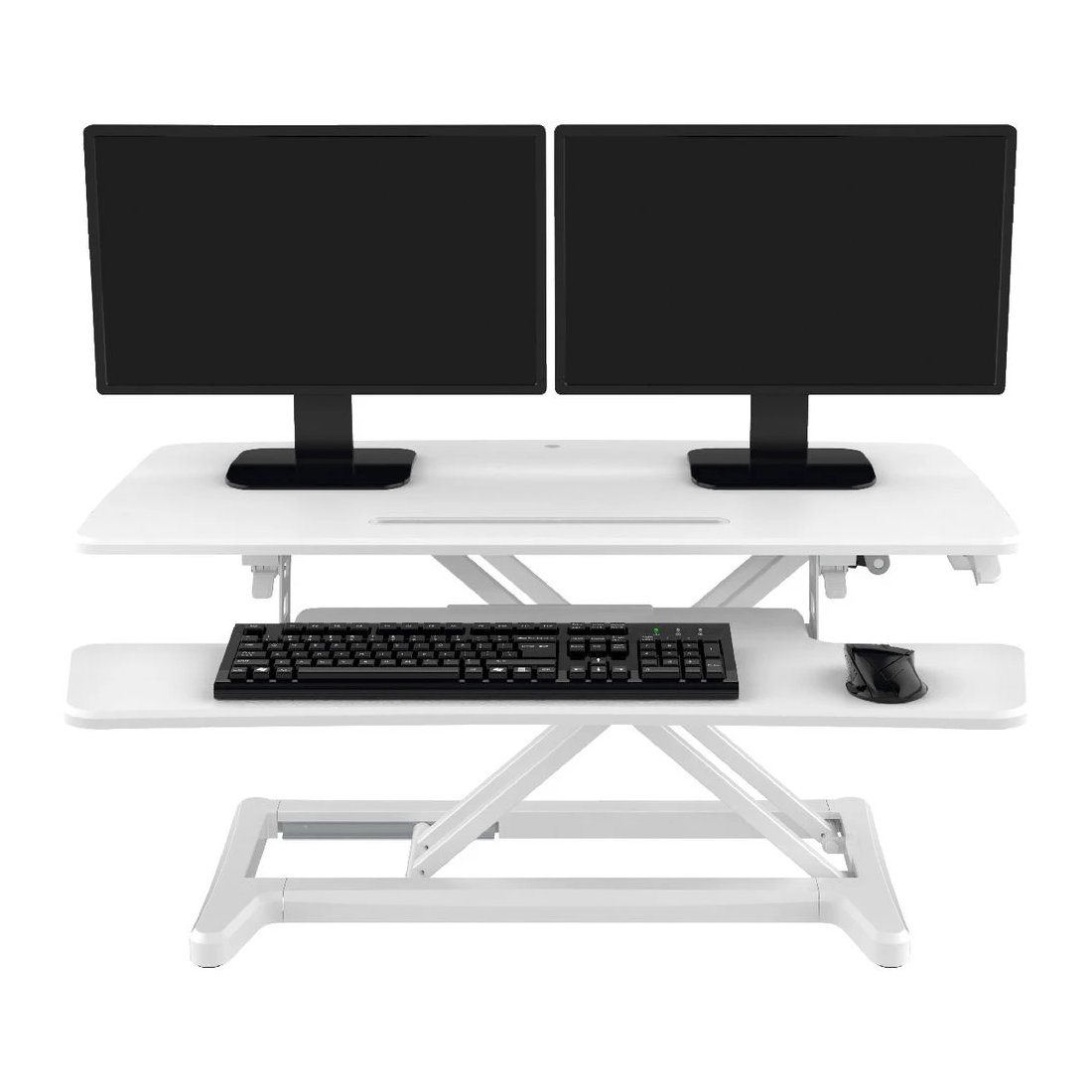 5 Matrix Sit Stand Desk Large White, 5 of 10