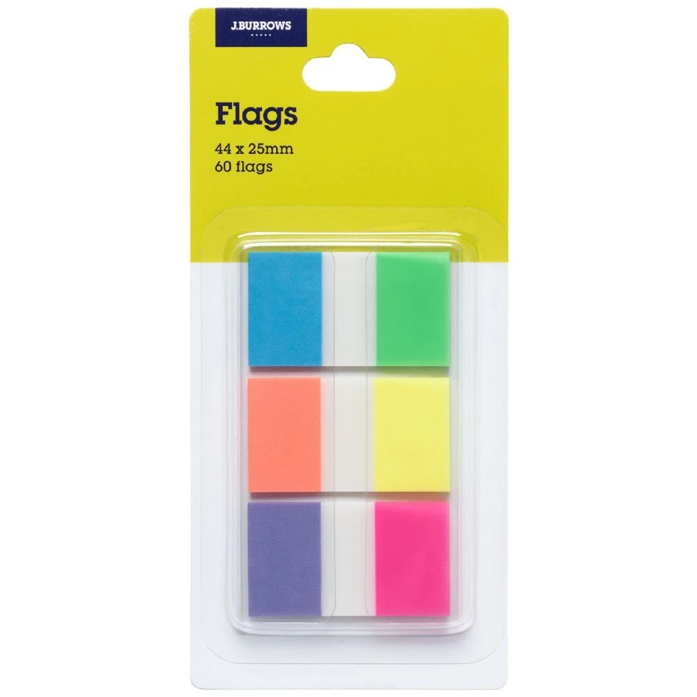 1 J.Burrows Flags 25x44mm Alternating Assorted 3 Pack, 1 of 4