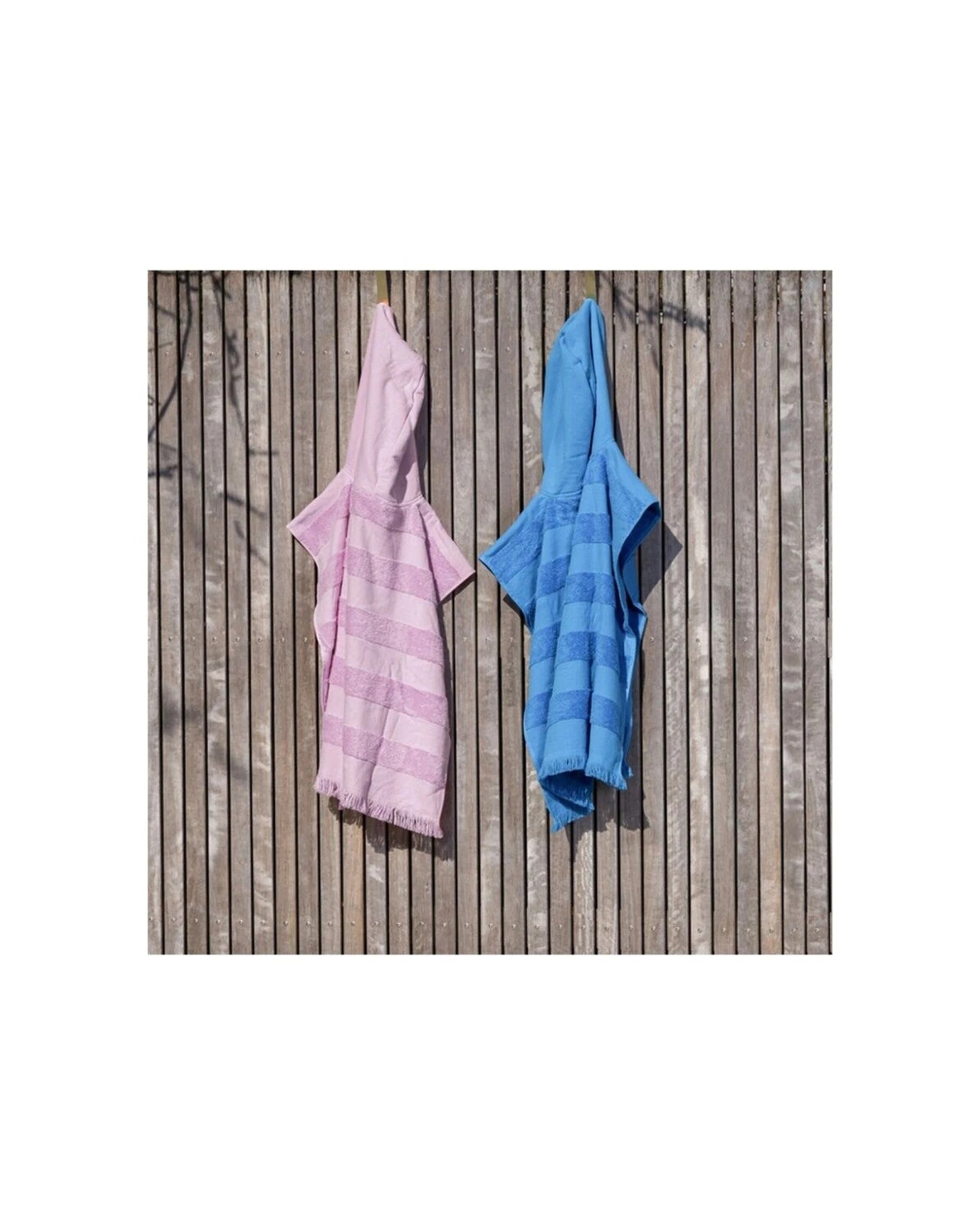 5 Canningvale Capresi Kids 3Y+ Hooded Beach Towel 2PK - Purple, 5 of 5