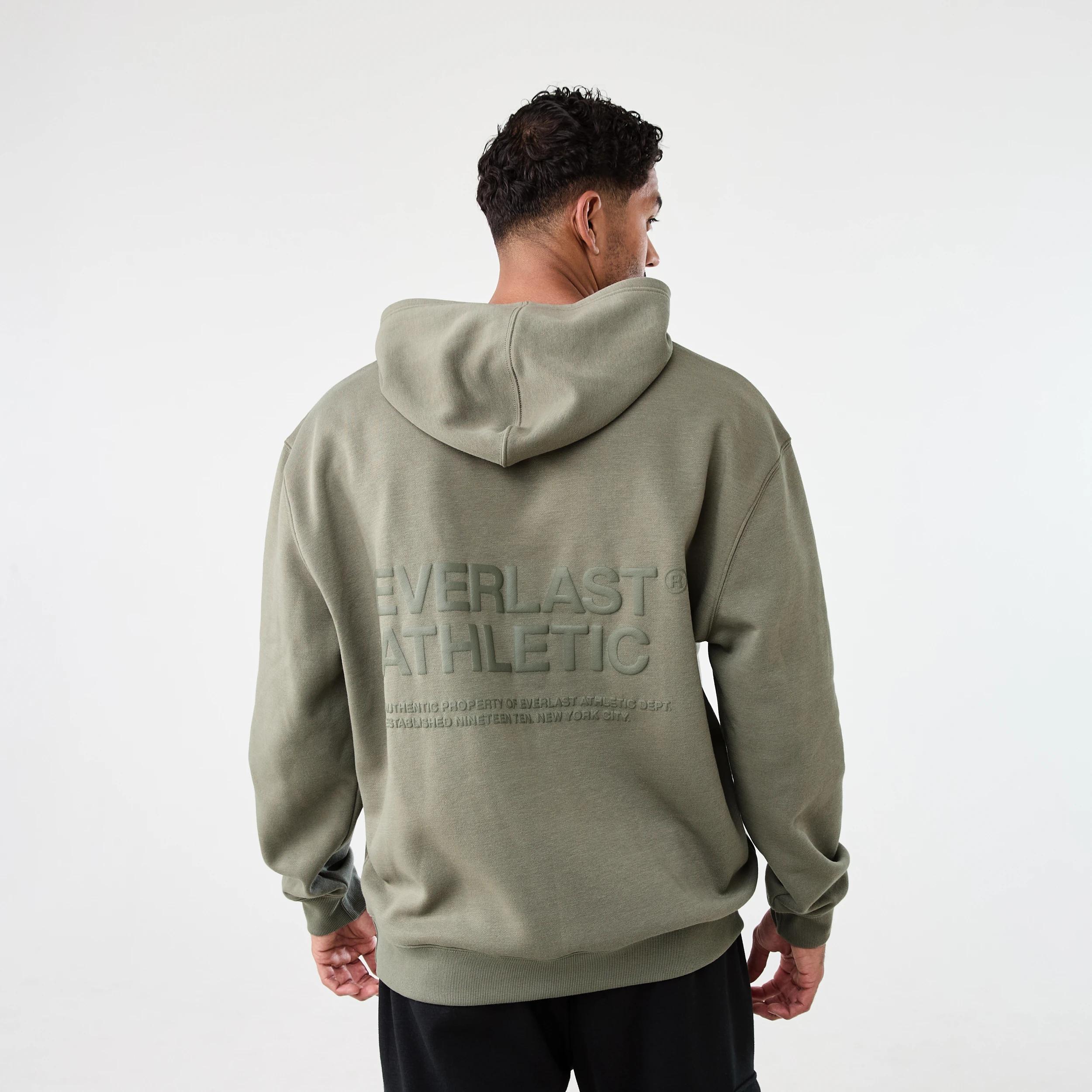 3 Everlast Mens Oversized Hoodie EVERLAST DRY HERB, 3 of 8