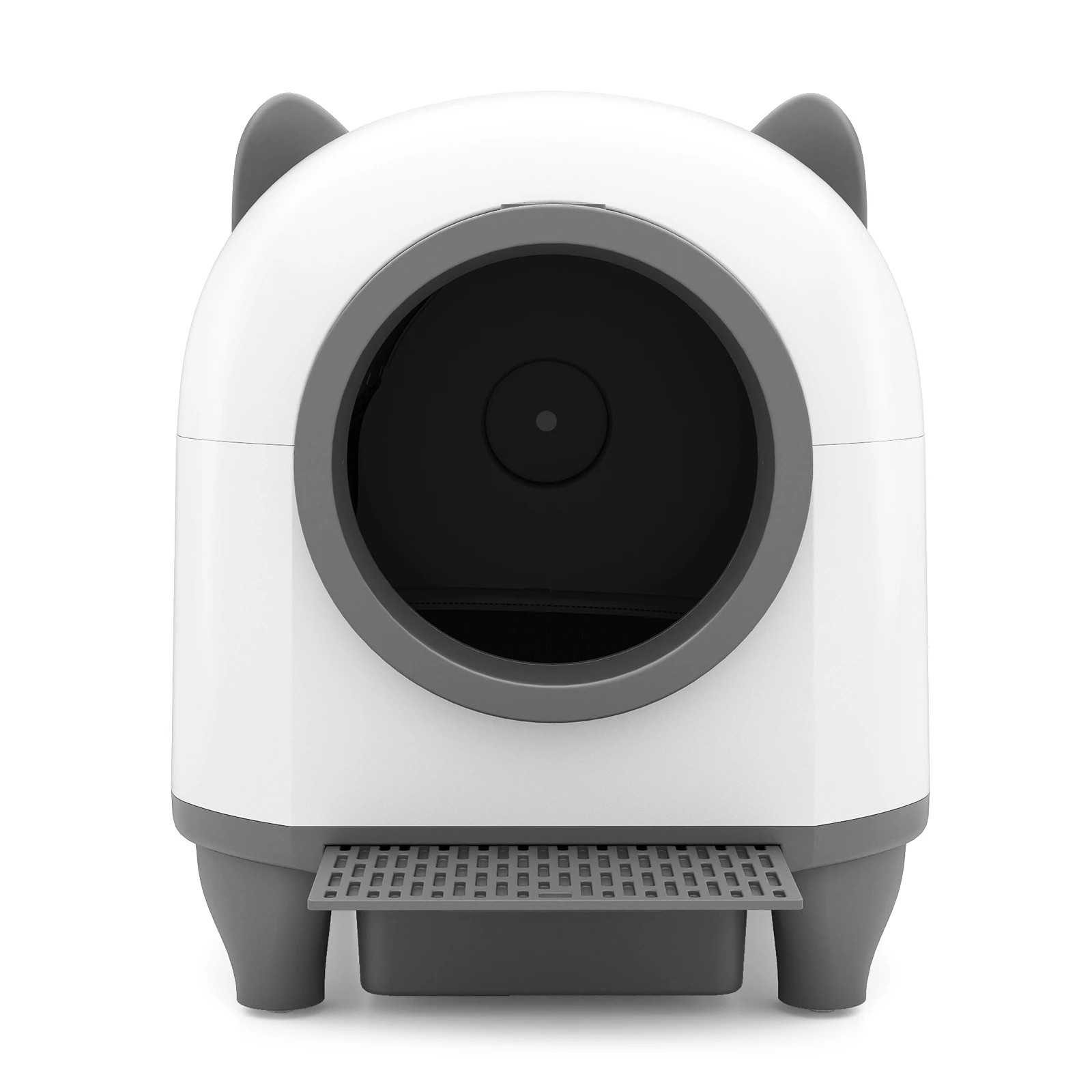 1 Costway 80L+8L Self-Cleaning Litter Box w/App Control, 1 of 3