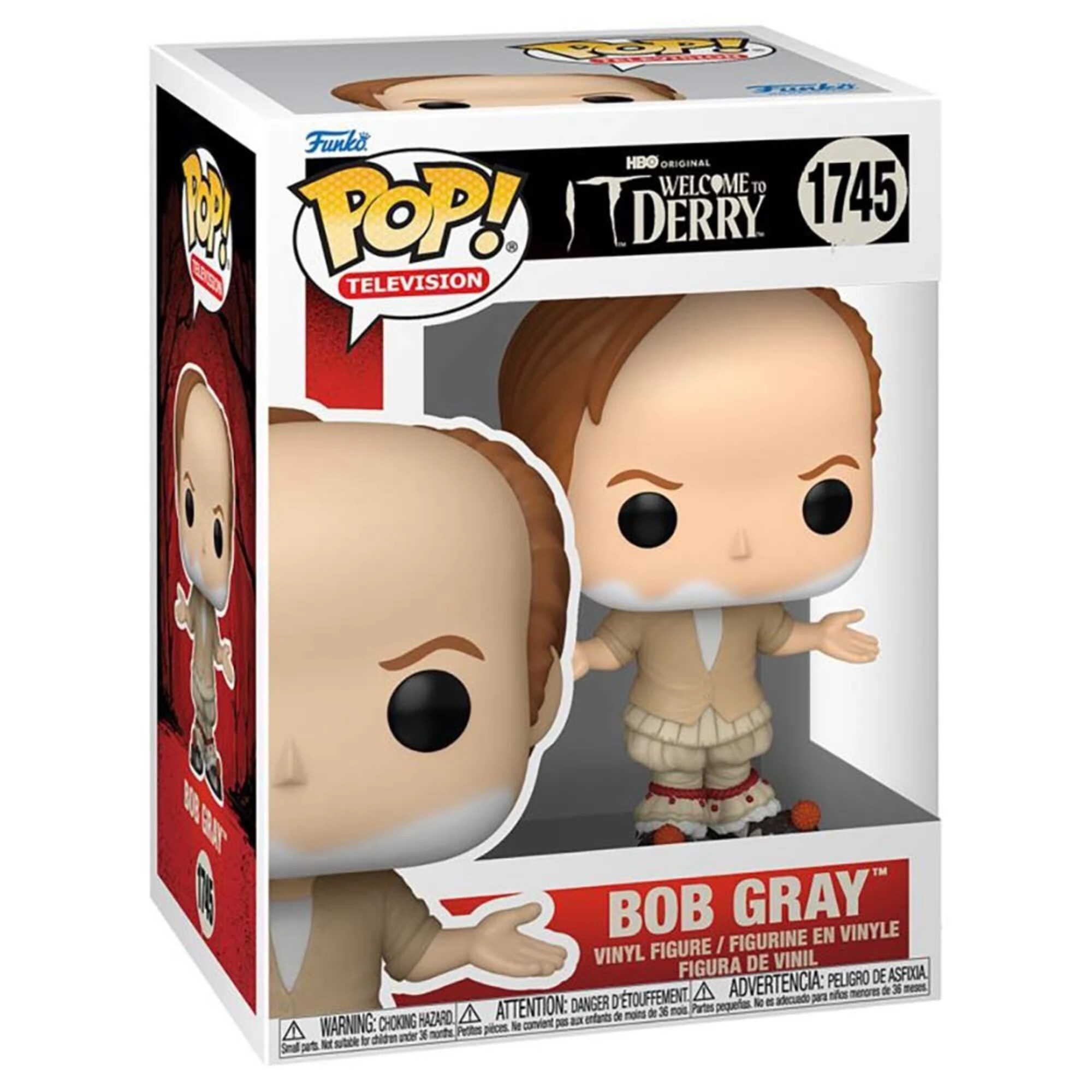 2 IT: Welcome to Derry - Bob Gray Pop! Vinyl Figure, 2 of 2