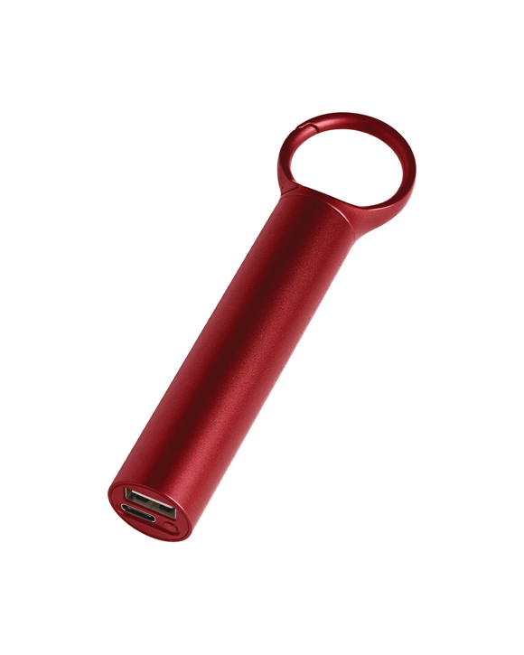 Lexon Nomaday 3000 Mah Power Bank With Clip - Red - Red