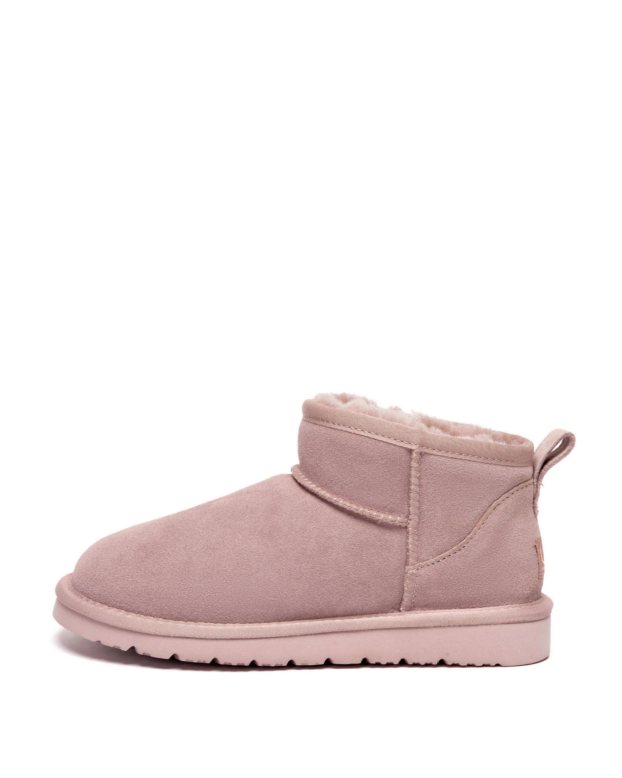 4 Australian Shepherd UGG Unisex Julia Cow Suede Boots DAWN PINK, 4 of 5