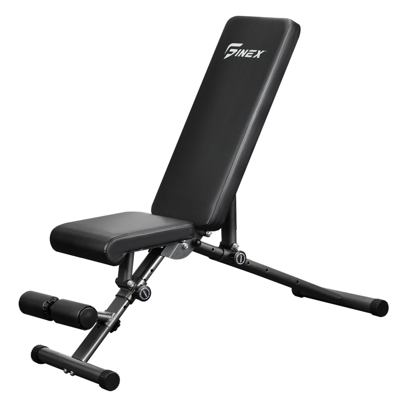 1 Finex Weight Bench FID Bench - Black, 1 of 8