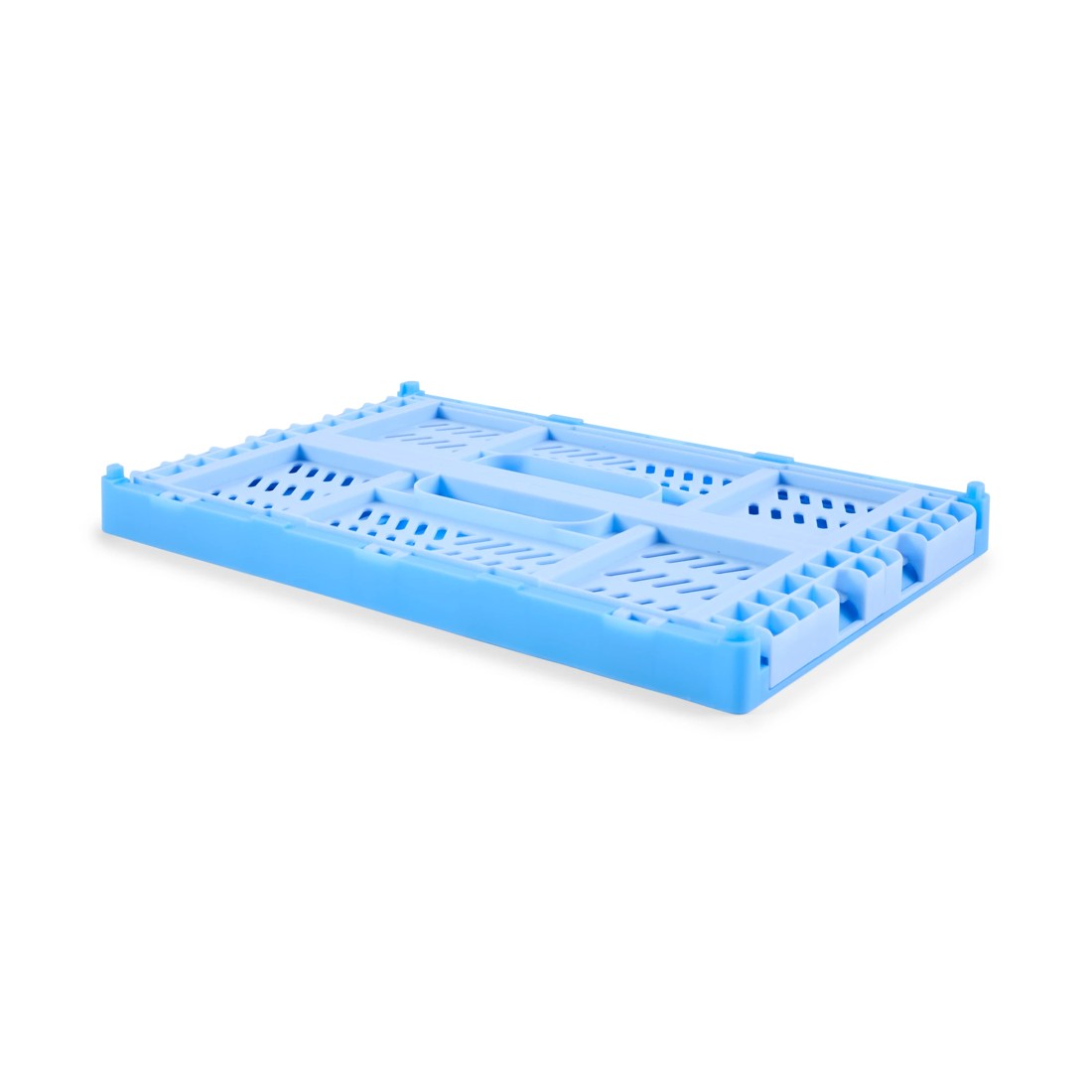 2 5L Collapsible Crate - Small, Blue, 2 of 10