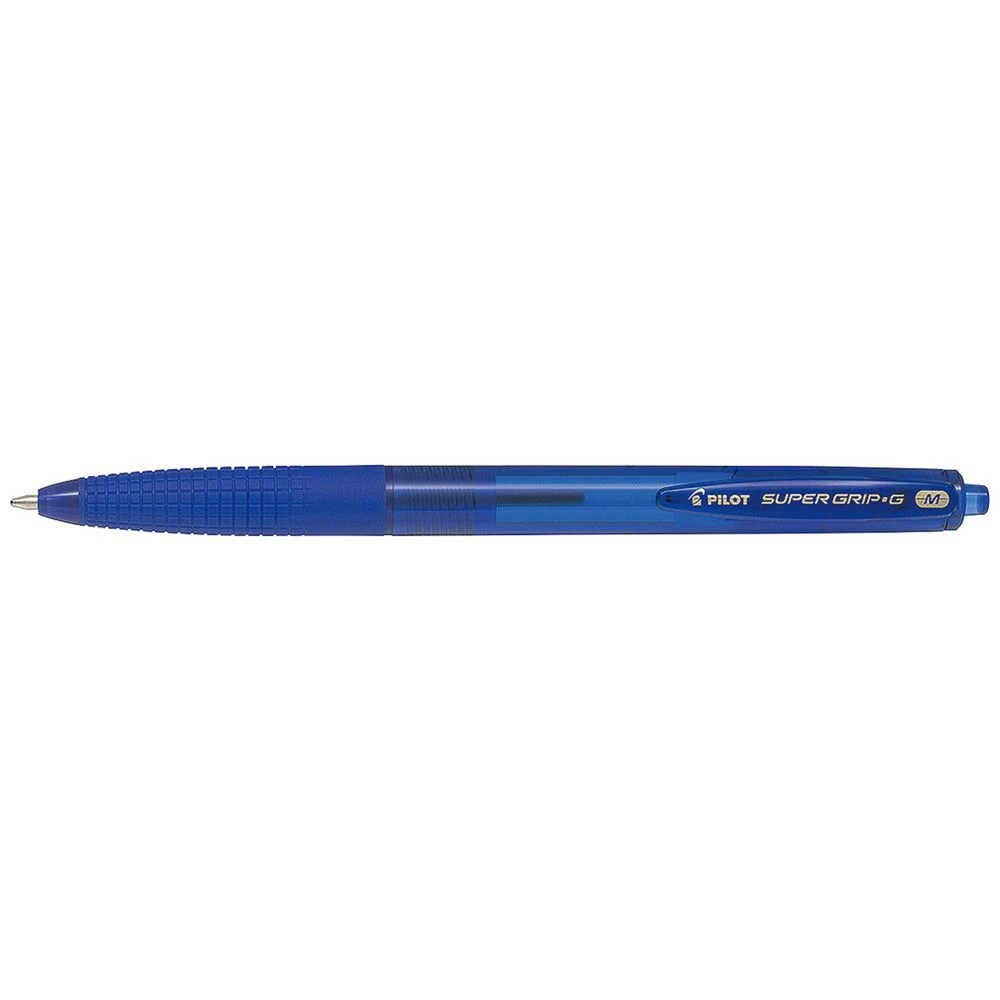 1 PILOT Super Grip G Ballpoint Pen 1mm Blue, 1 of 4