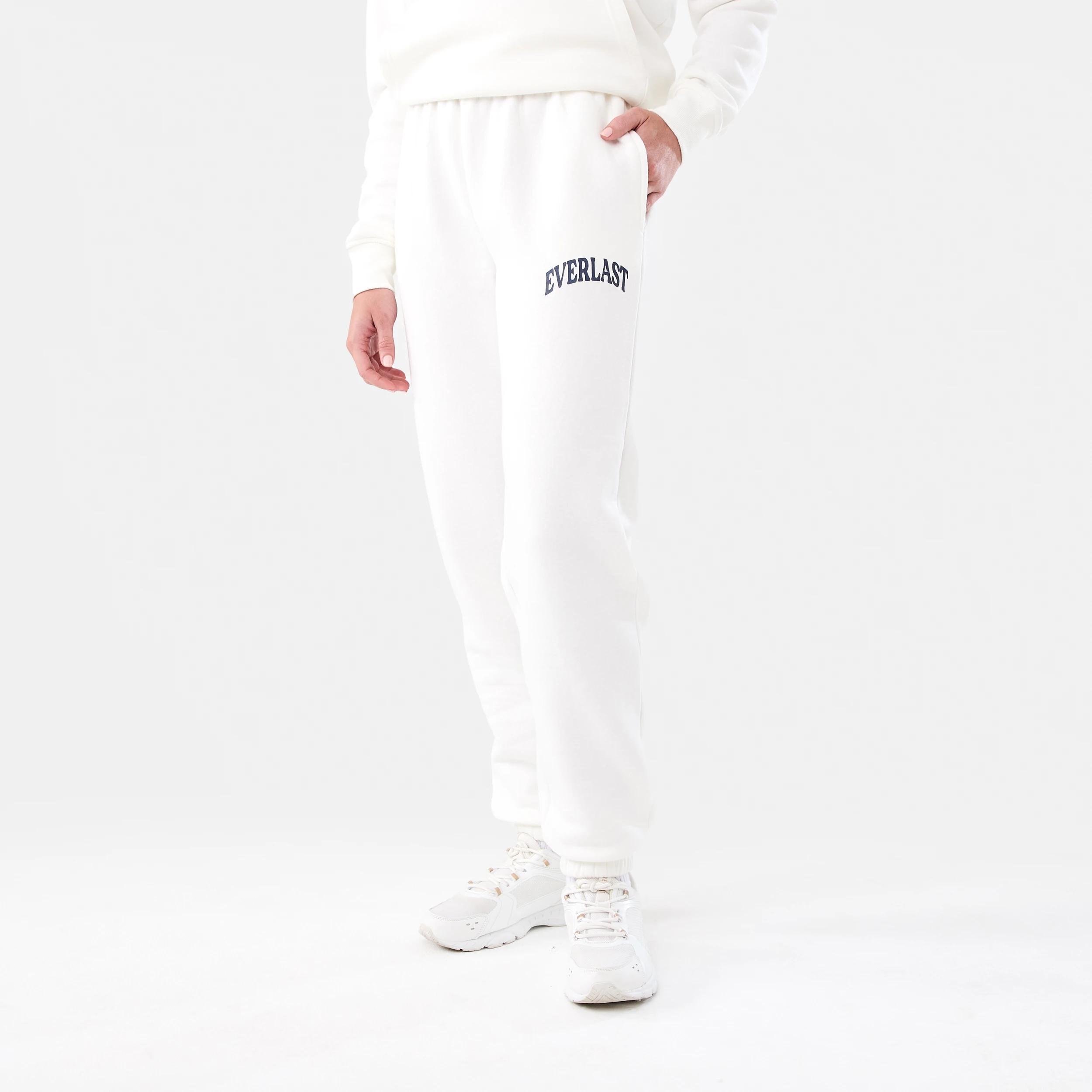 1 Everlast Womens Collegiate Sweatpants EVERLAST COLLEGIATE CREAM, 1 of 6