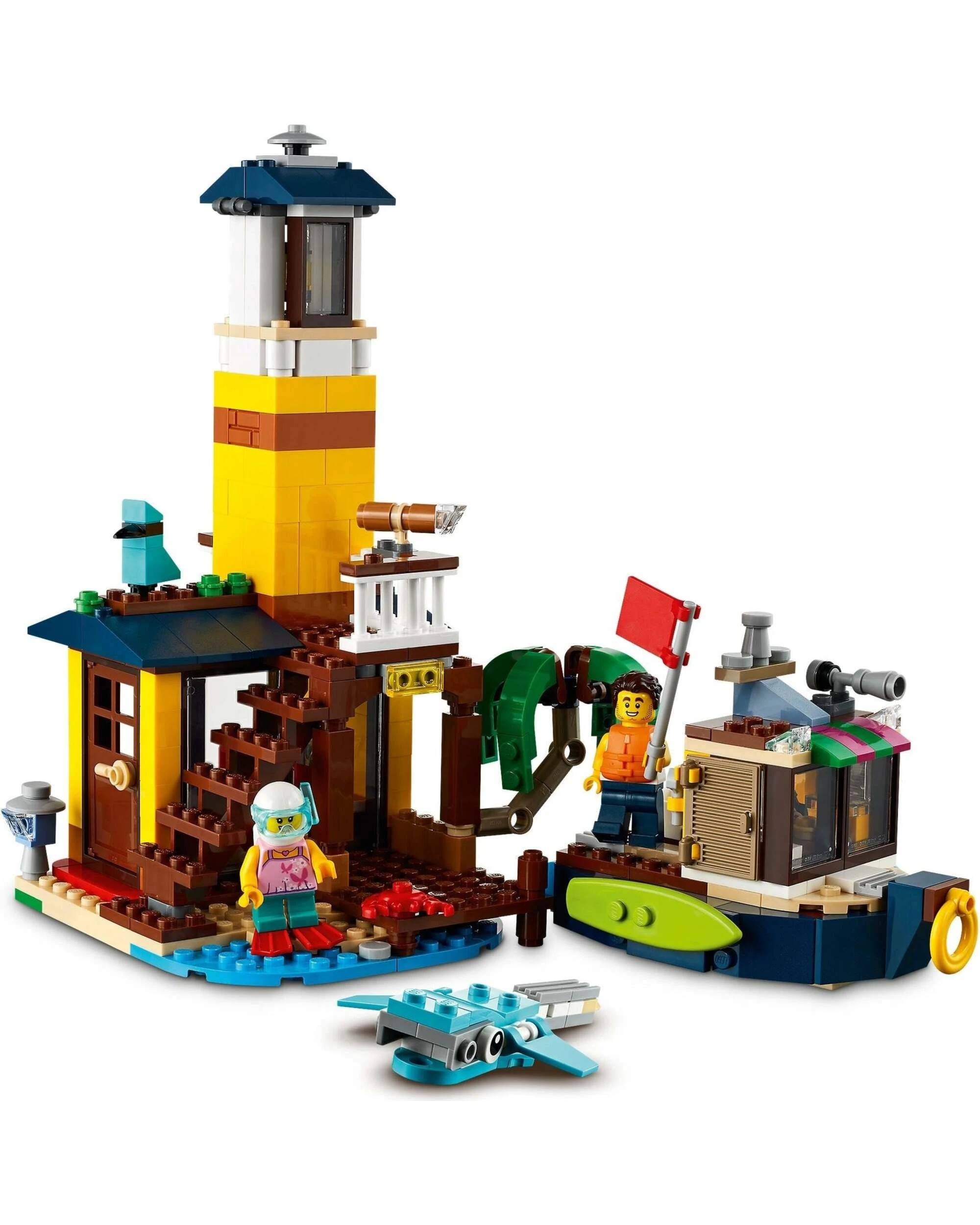 3 LEGO Creator 3 In 1 Surfer Beach House 31118 Dolphin Turtle, 3 of 5