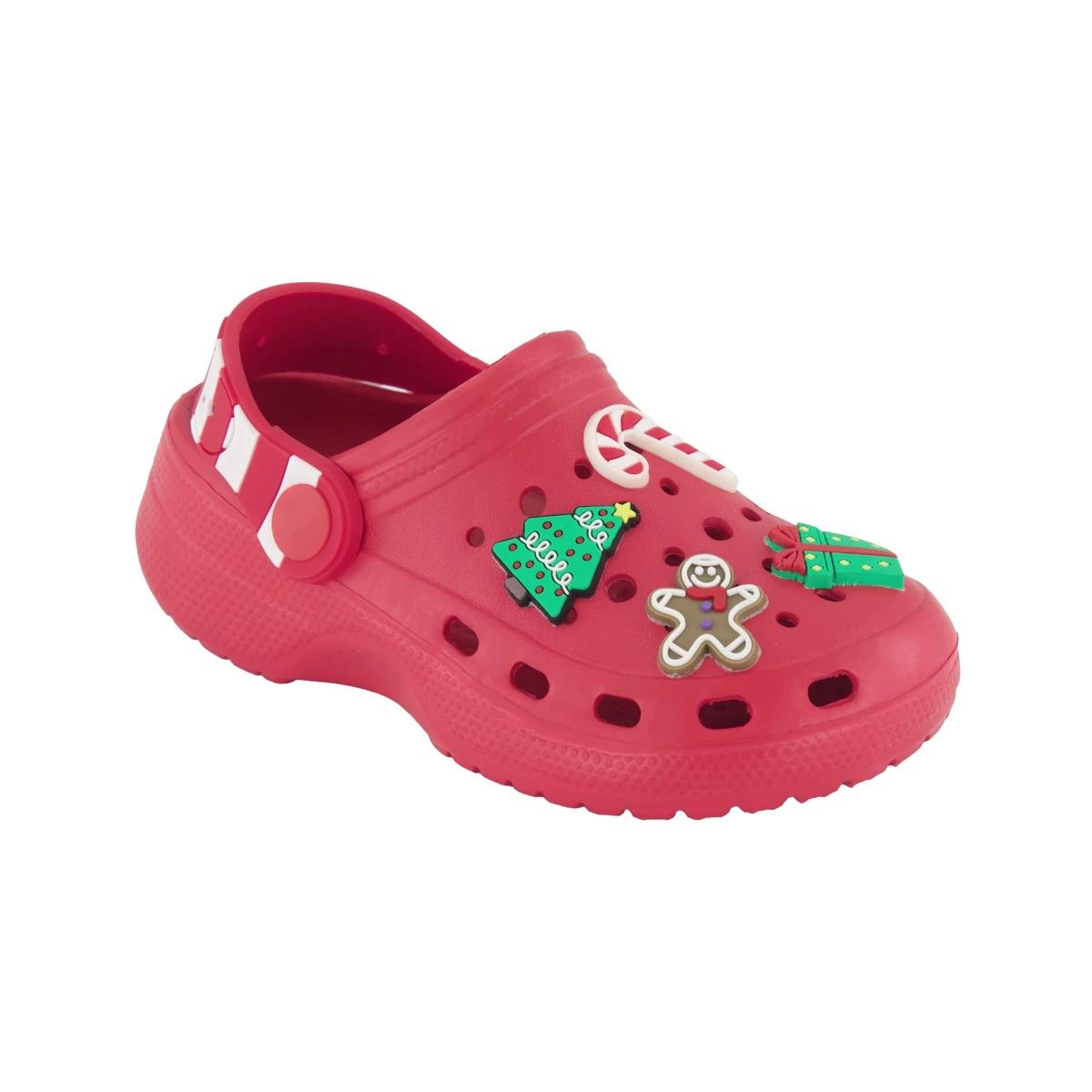 1 Junior Clog Sandals RED, 1 of 4