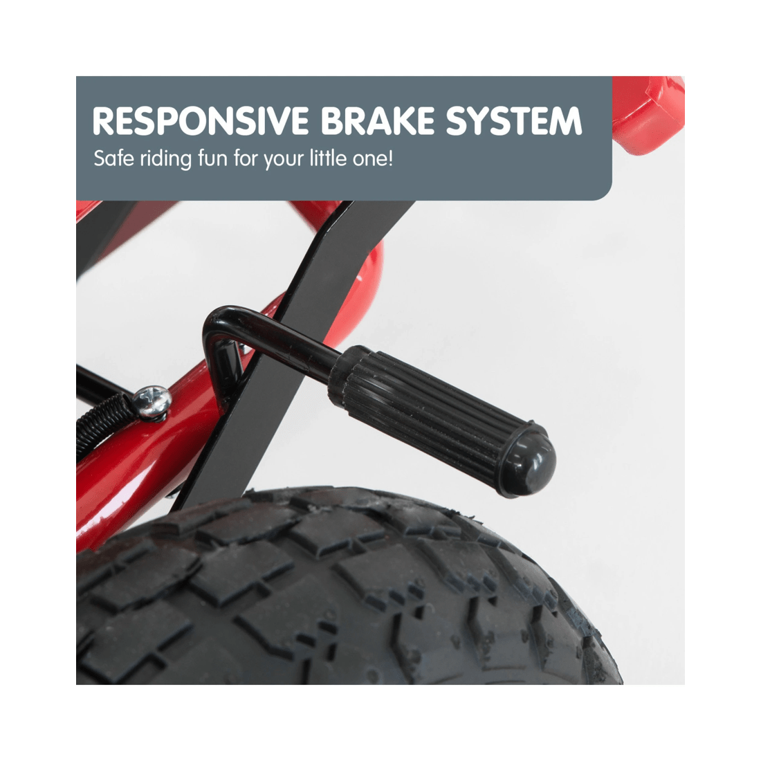 7 Kahuna G95 Kids Ride On Pedal-powered Go Kart - Red, 7 of 10