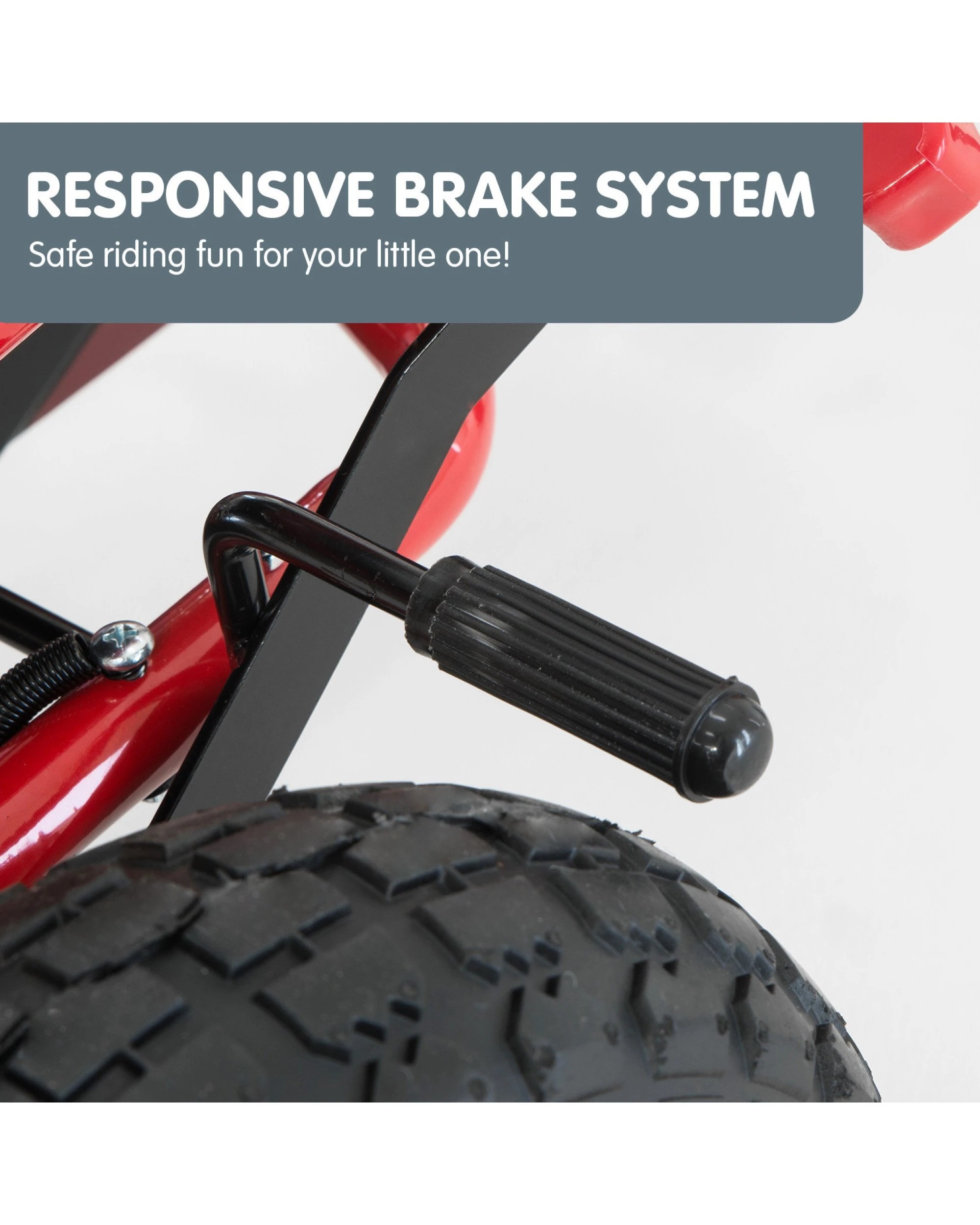 7 Kahuna G95 Kids Ride On Pedal-powered Go Kart - Red, 7 of 10