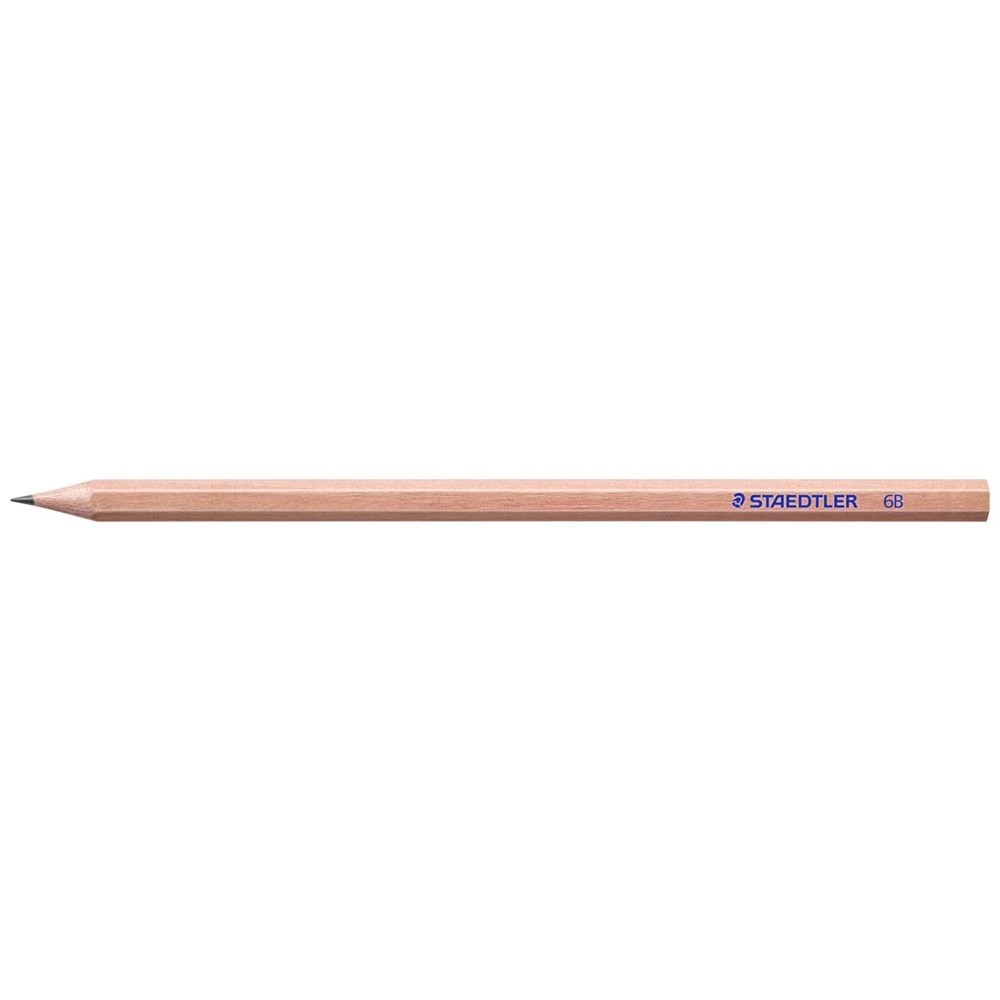 1 Staedtler Natural Graphite Pencil 6B, 1 of 1