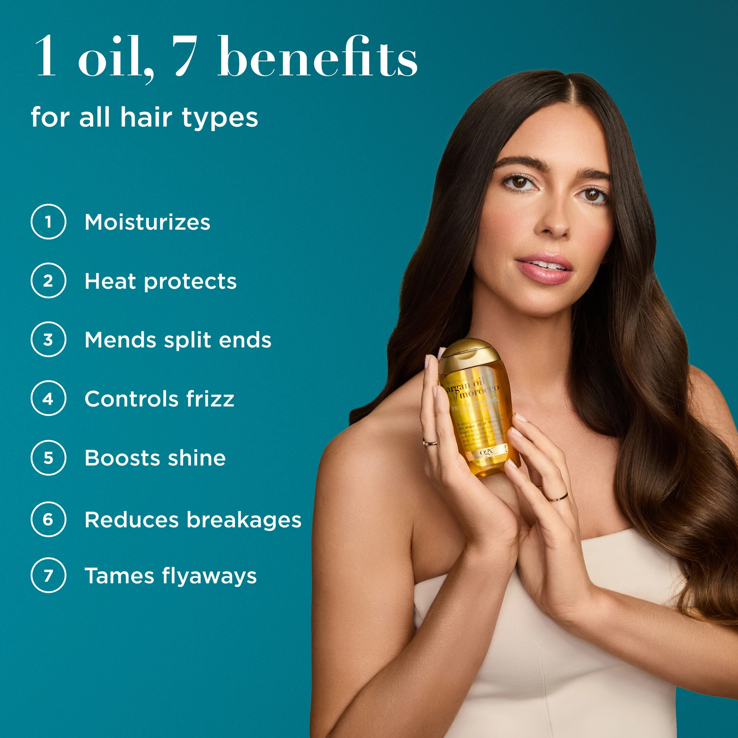 2 OGX Renewing + Argan Oil of Morocco Penetrating Oil 100ml, 2 of 5