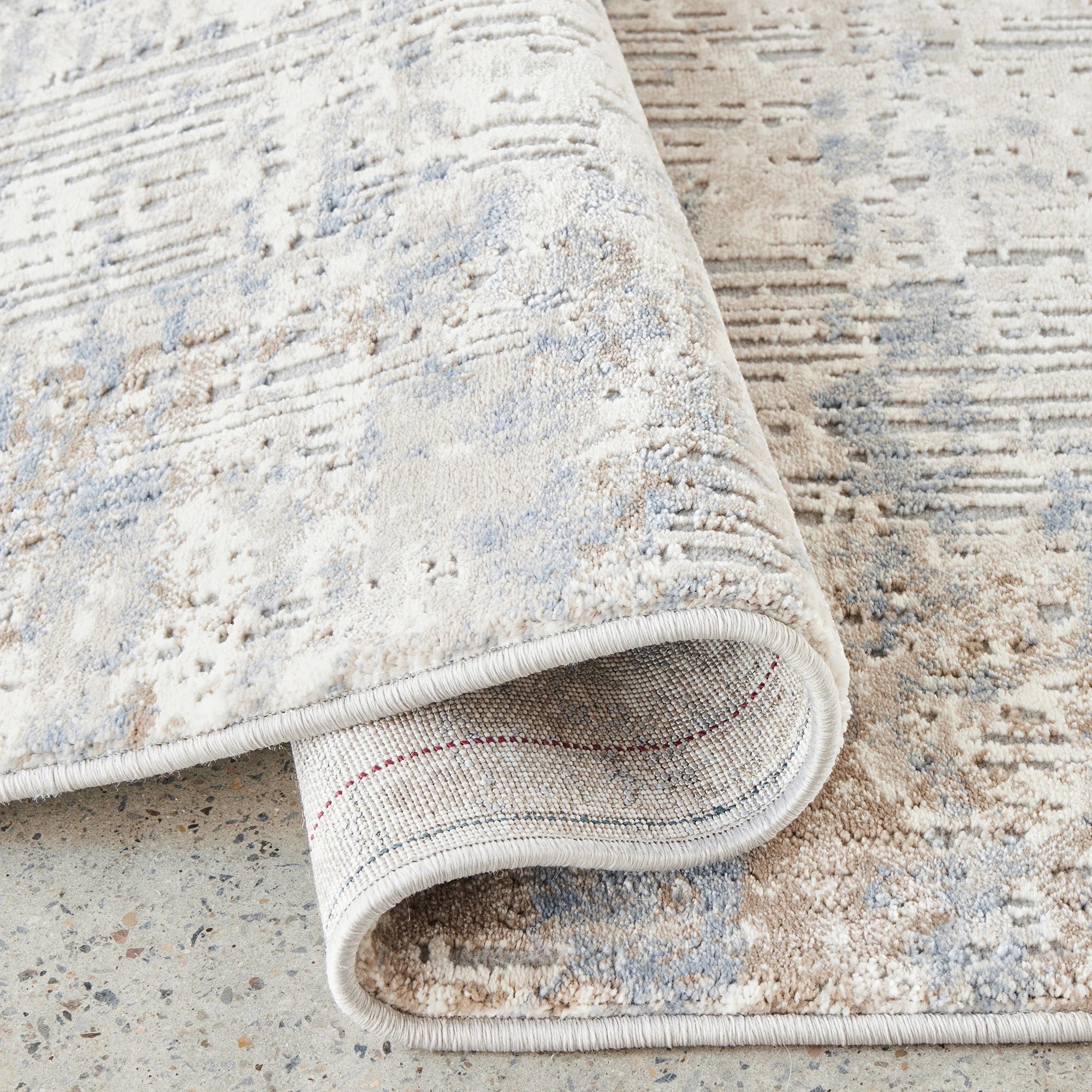 7 Common Ground Rugs Headland Nola 400x300cm - Extra Extra Large Pet Friendly Floor Rug - White, 7 of 7