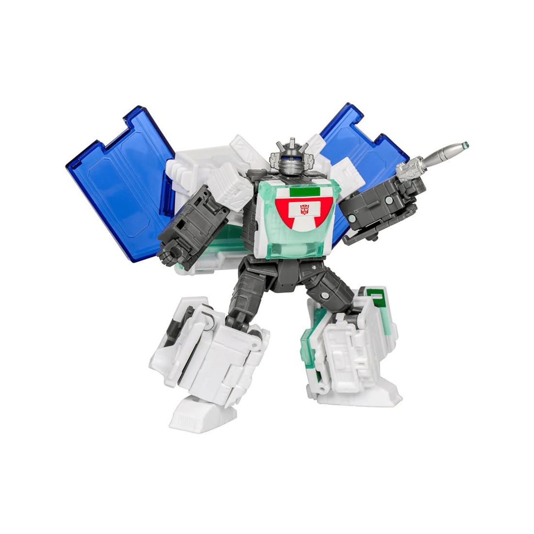 2 Hasbro Transformers Legacy United Voyager Class Origin Wheeljack, 2 of 3