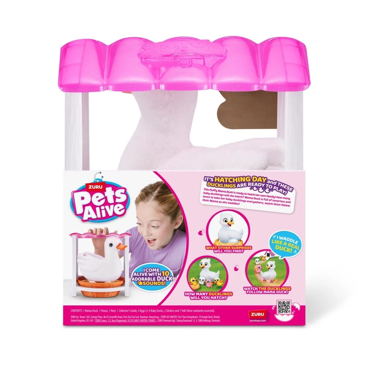 6 Zuru Pets Alive: Mama Duck and Baby Surprise! - Assorted, 6 of 10