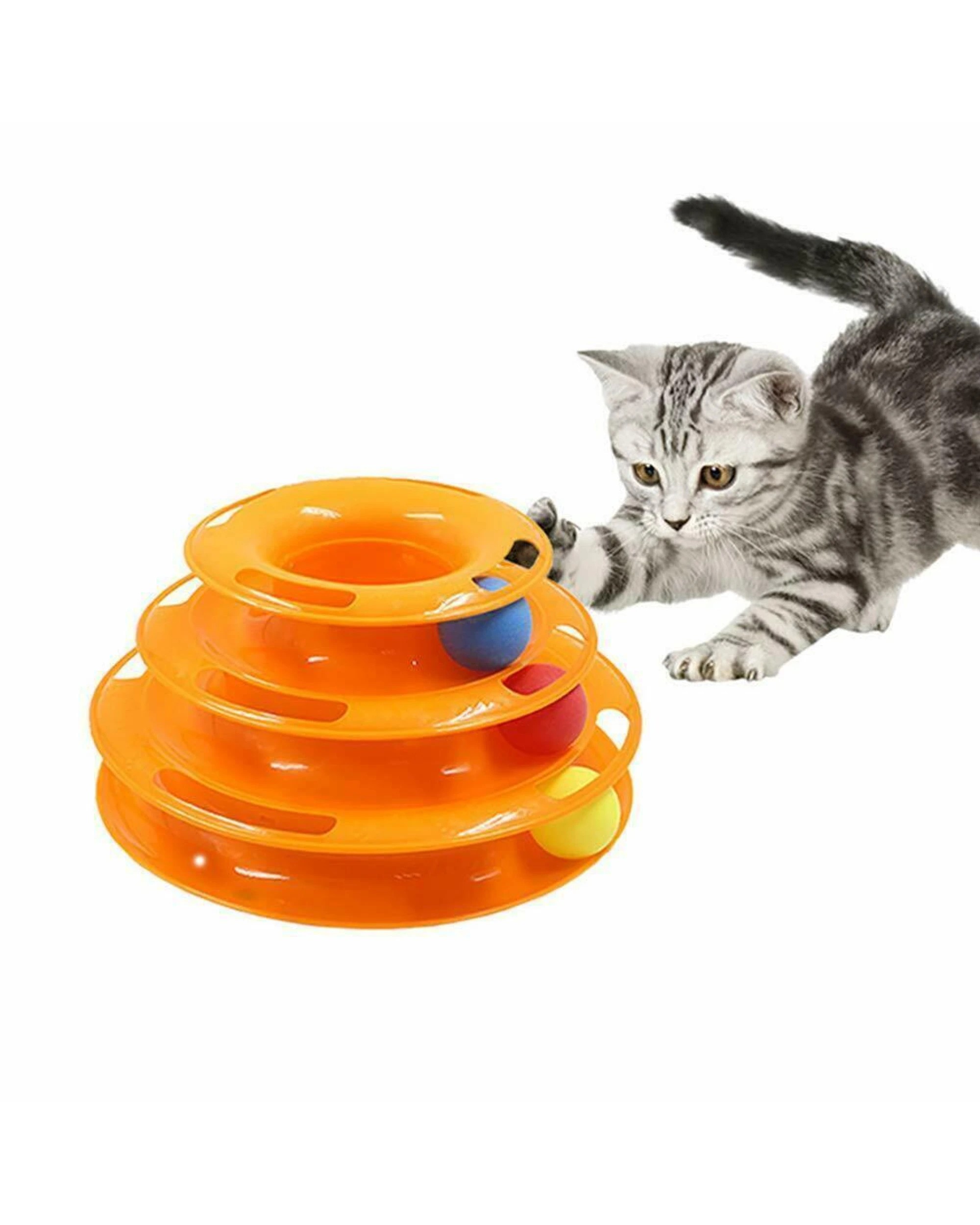 9 BR Toys Interactive Cat Toy with Ball Track, 9 of 10