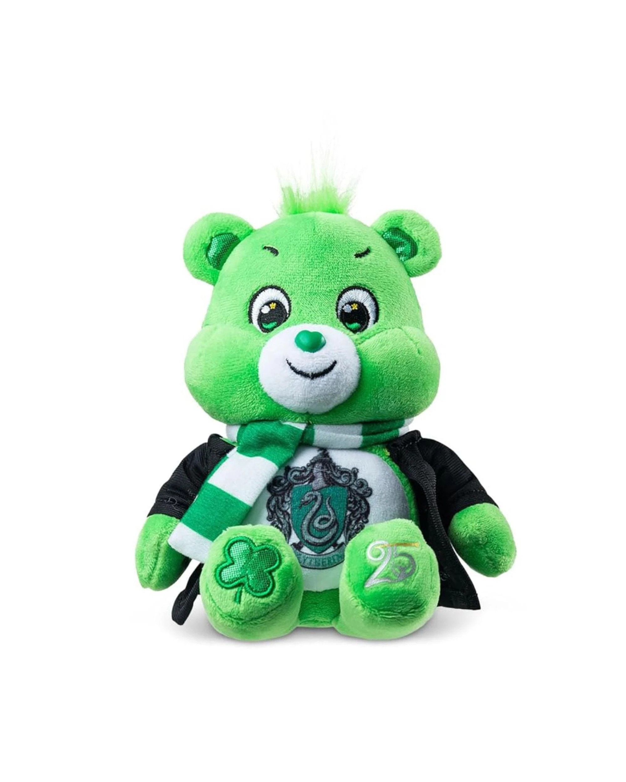 2 Care Bears X Harry Potter Good Luck Slytherin 8 inch Plush, 2 of 8