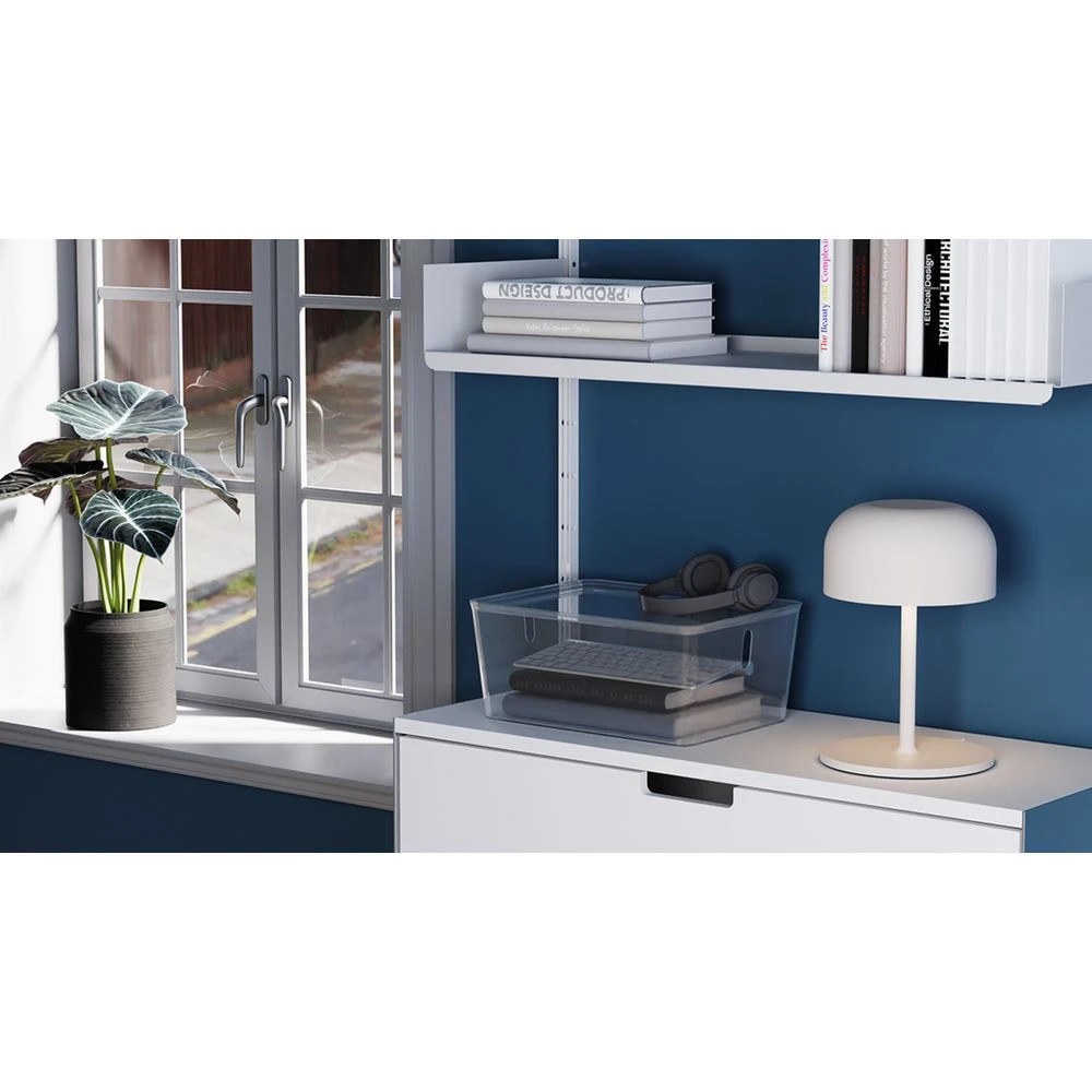 3 Otto 10L PET Modular Basket Large Tall Clear, 3 of 5