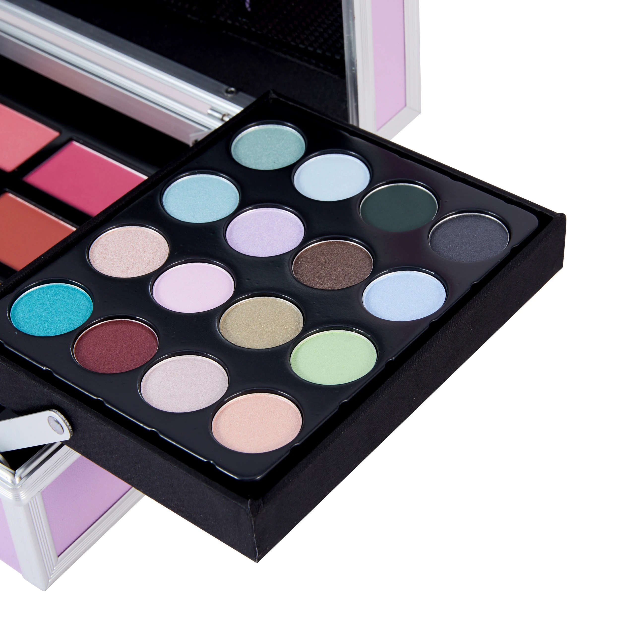 3 OXX Cosmetics 49 Piece Beauty Train Case Set, 3 of 7