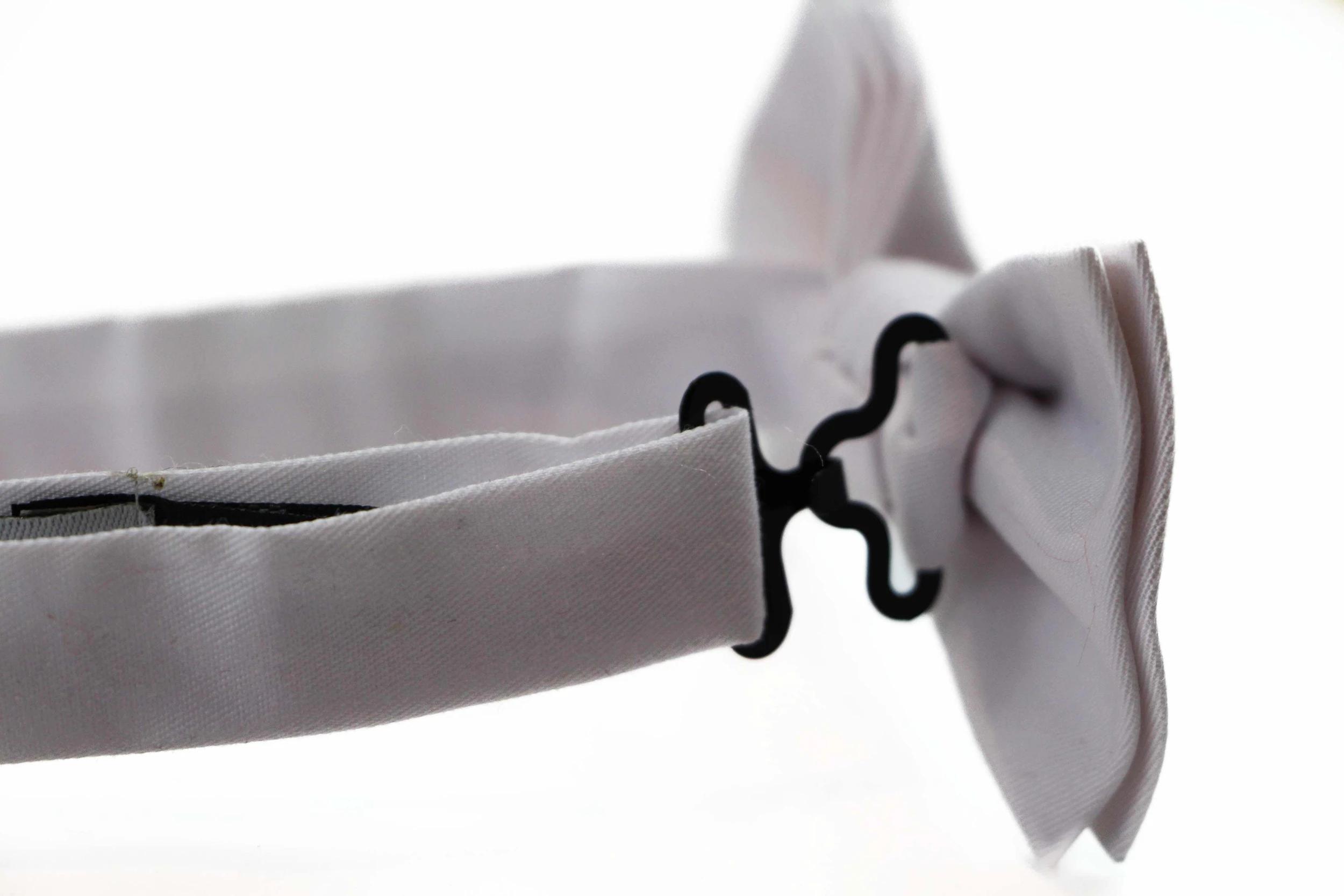 3 Zasel Boys Junior Cotton Vest Adjustable Waistcoast & Matching Bow Tie Set WHITE, 3 of 8