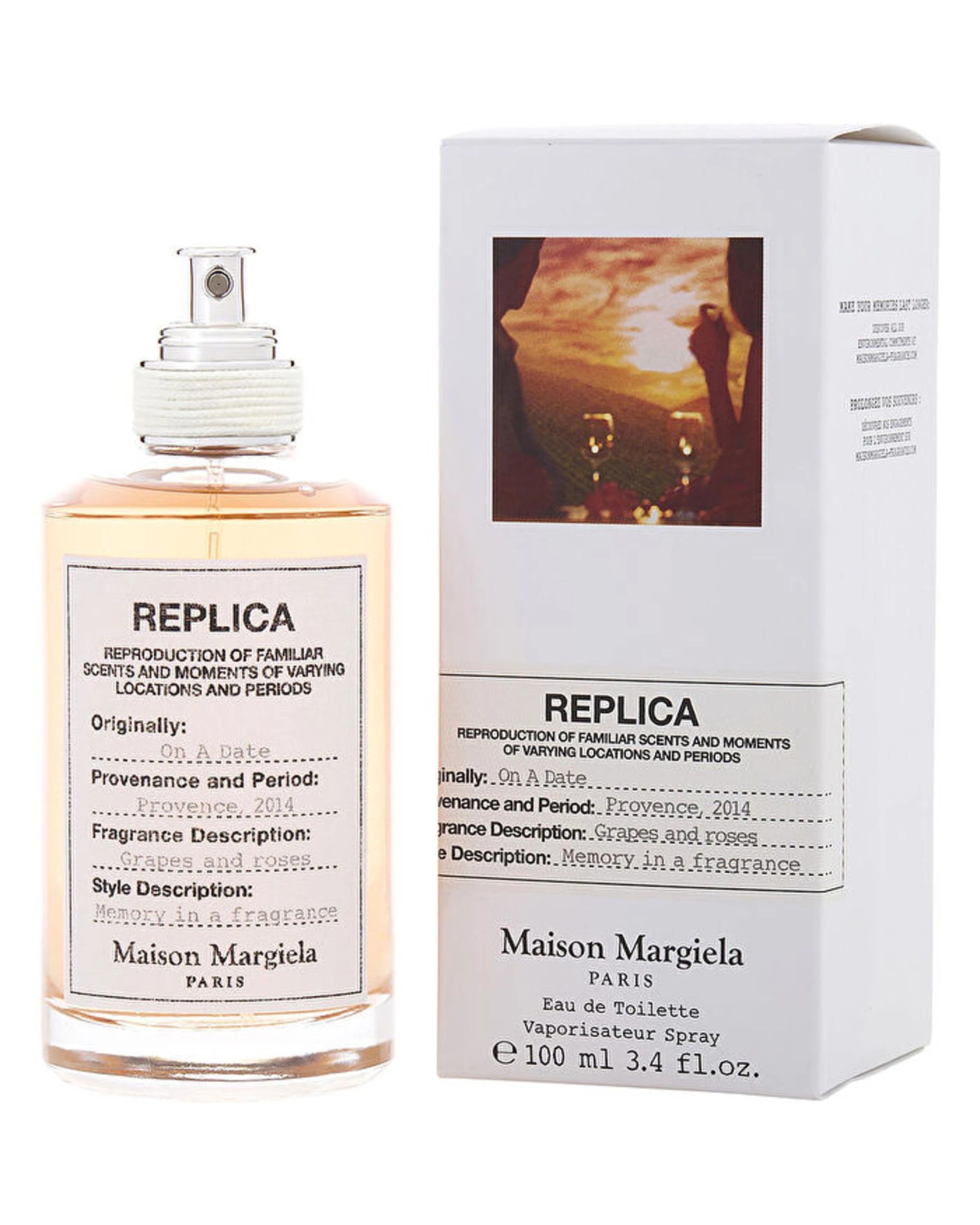 1 Maison Margiela Replica On A Date Eau De Toilette Spray 100ml/3.4oz, 1 of 4