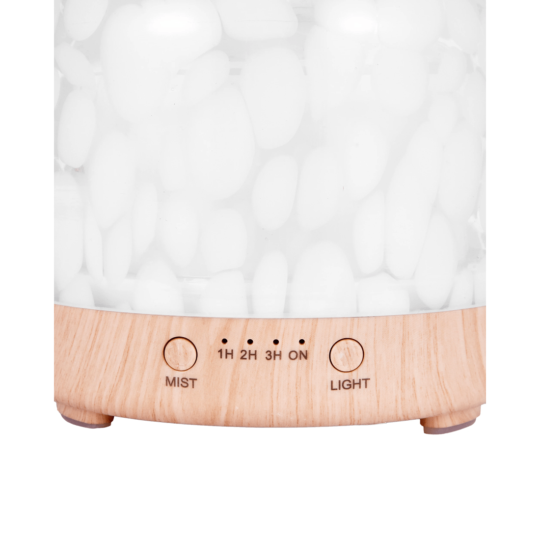 2 White Confetti Glass Look Aroma Diffuser, 2 of 7