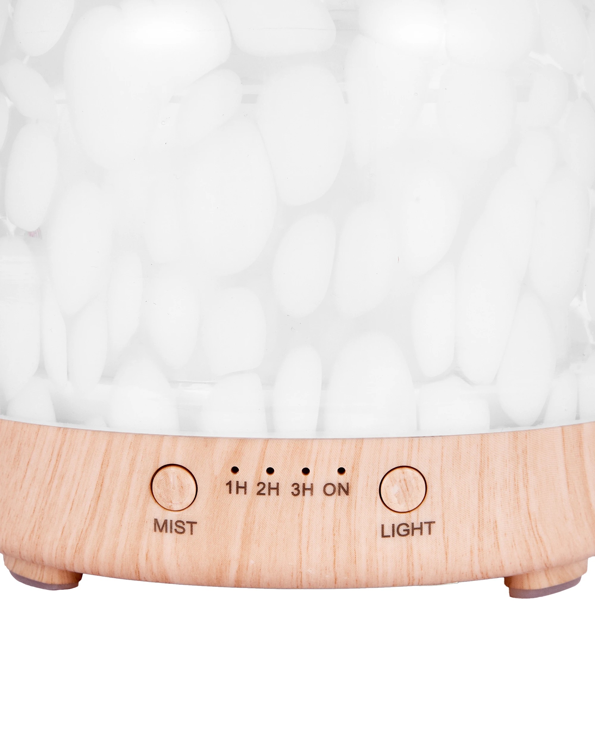2 White Confetti Glass Look Aroma Diffuser, 2 of 7
