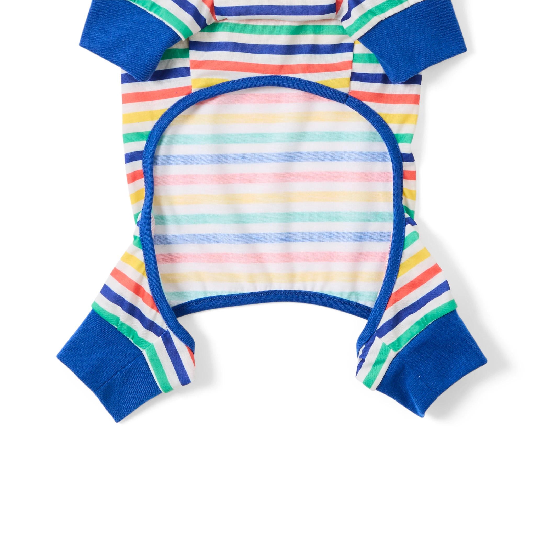 8 Pet Stripe Pyjamas - Extra Large, Blue, 8 of 9