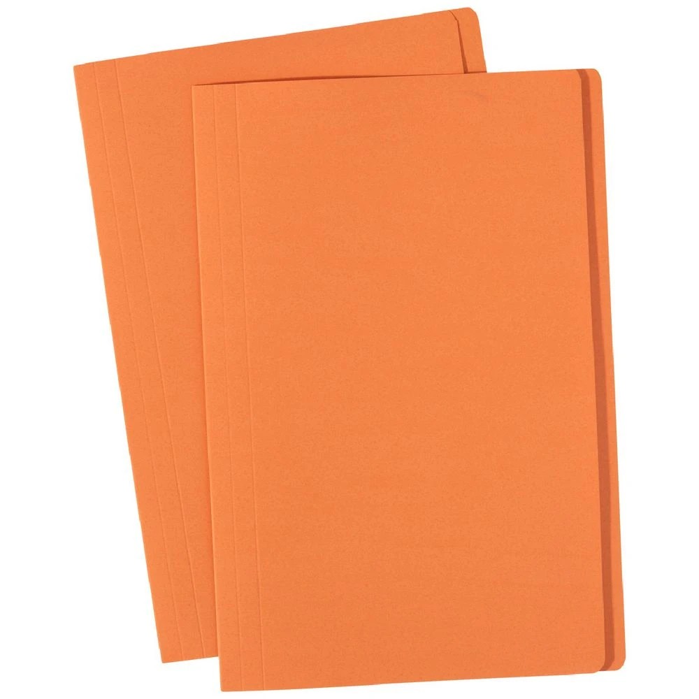 1 Avery Foolscap Manila Folder Orange 100 Pack, 1 of 2