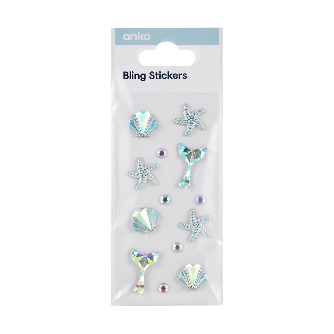 1 Bling Stickers - Mermaid, 1 of 2