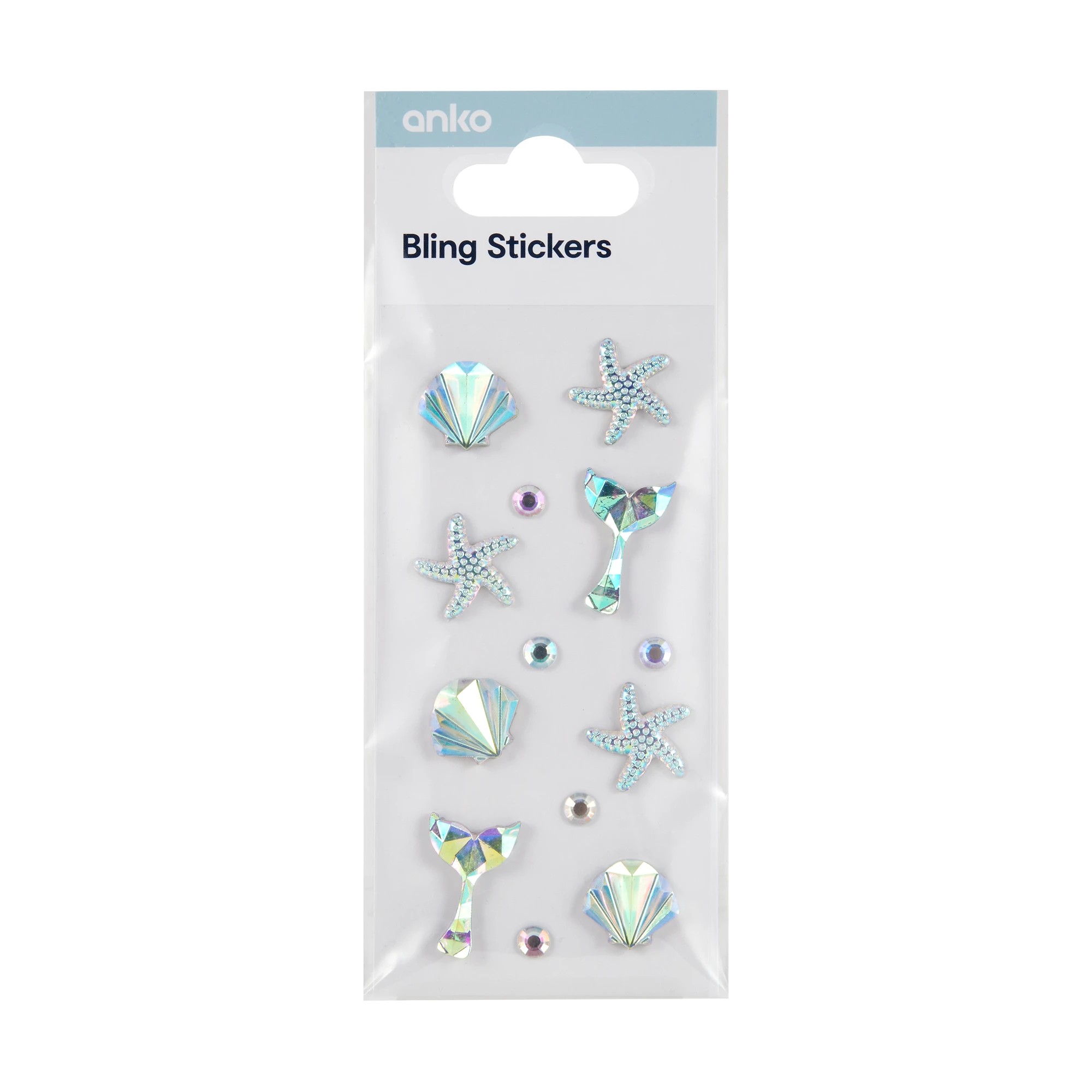 1 Bling Stickers - Mermaid, 1 of 2
